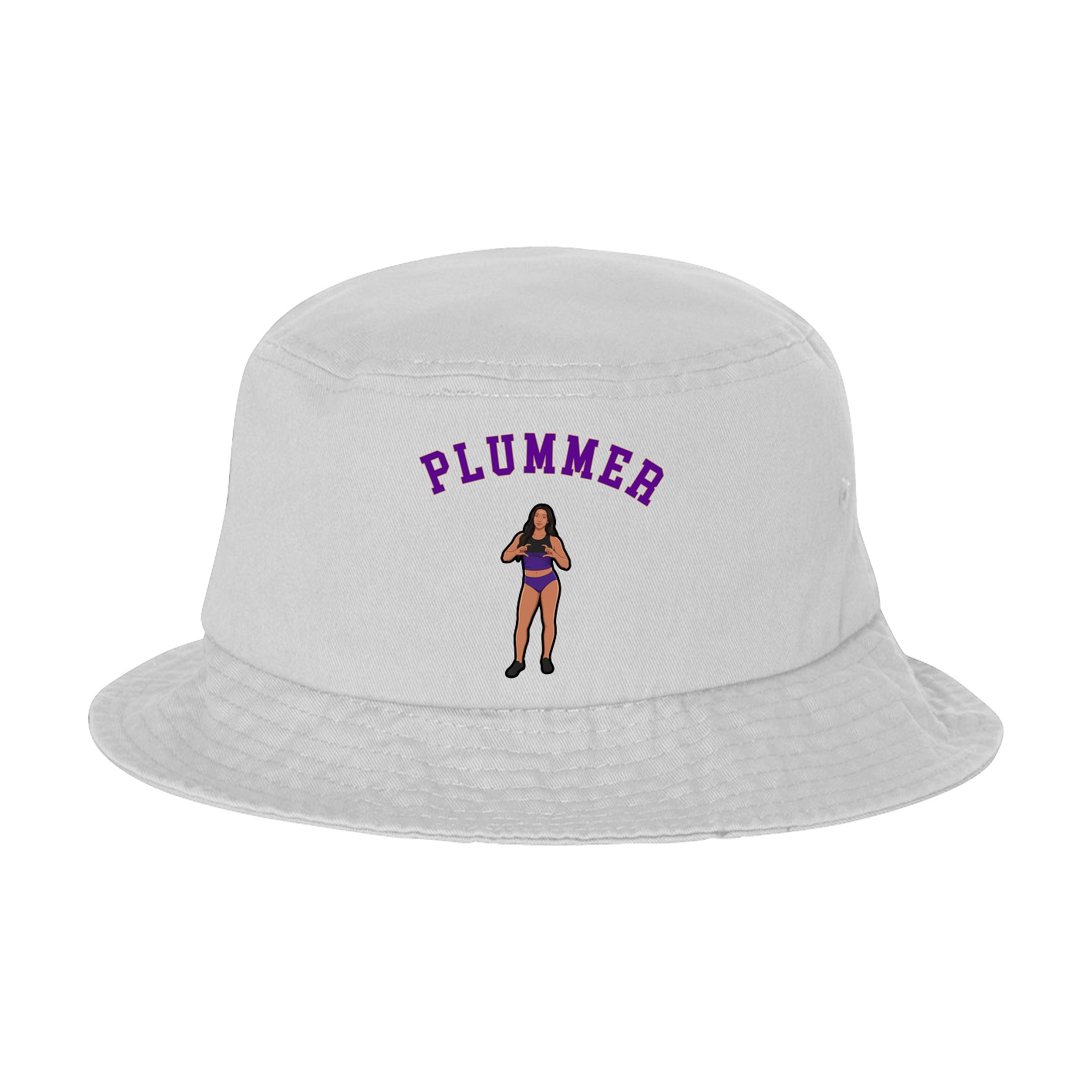 Bucket Cap — Shirsey Arch in White