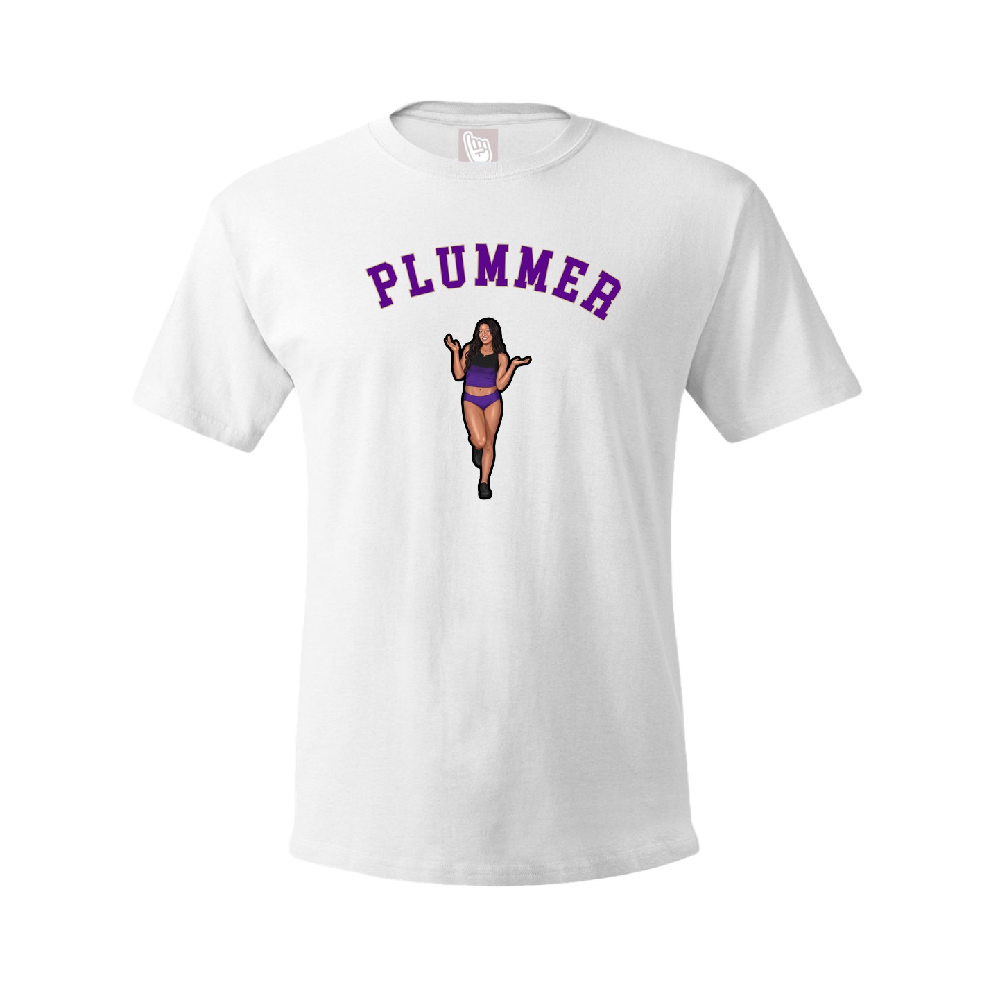 Youth Tee — Shirsey Arch in White