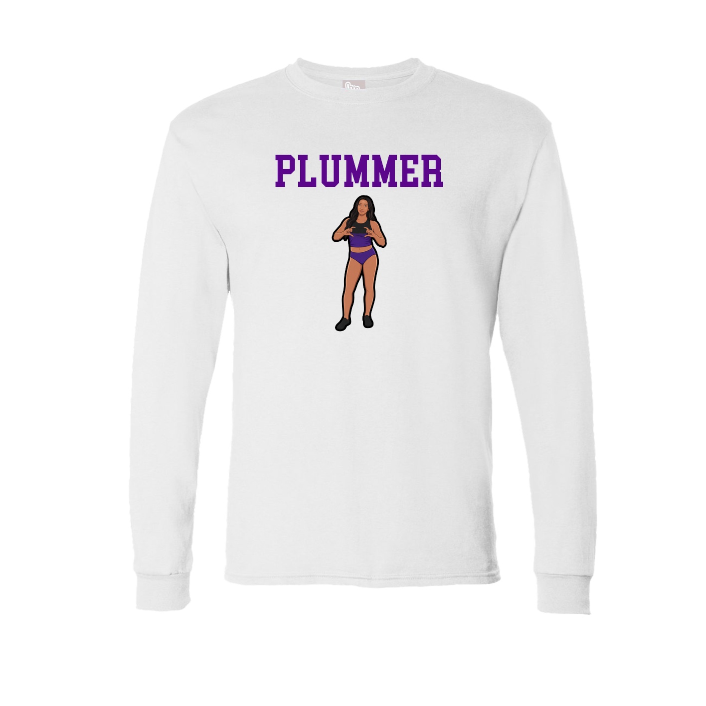Long Sleeve Tee — Shirsey in White