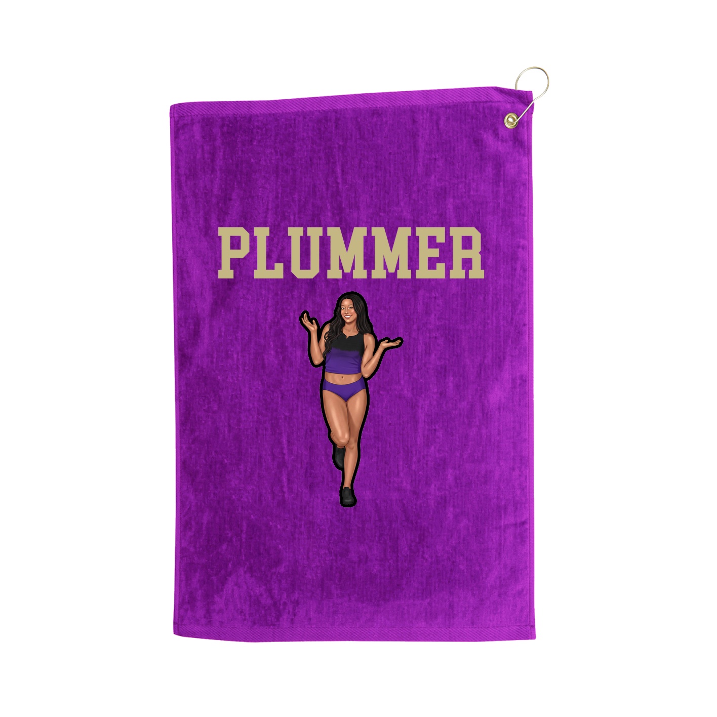 Golf Towel — Shirsey in Purple