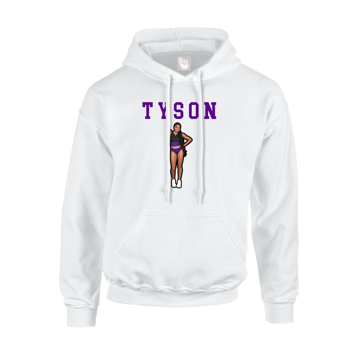 Youth Hoodie — Shirsey in White