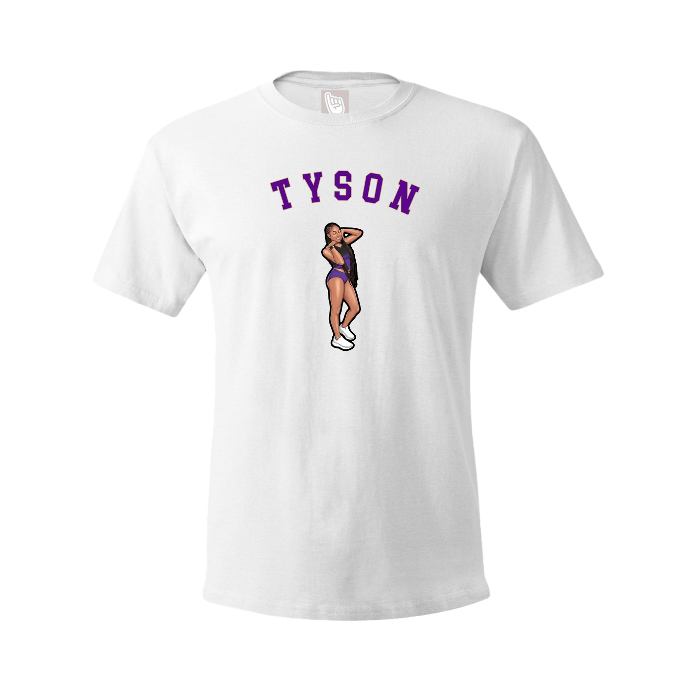 Youth Tee — Shirsey Arch in White