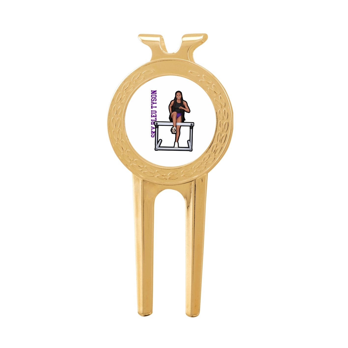 Divot Tool with Ball Marker — Name Vertical in Classic