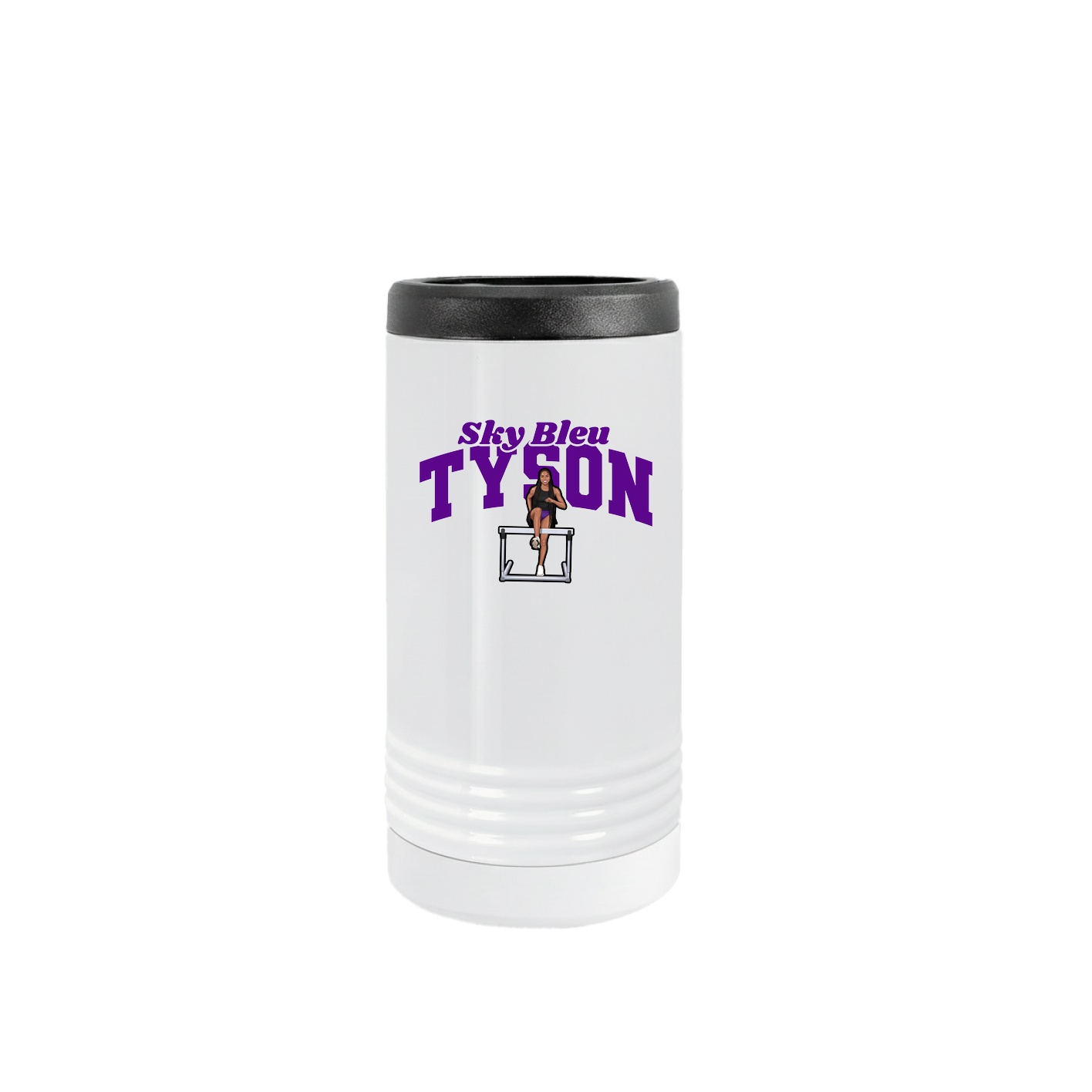 Slim Beverage Holder — Signature Arch in White