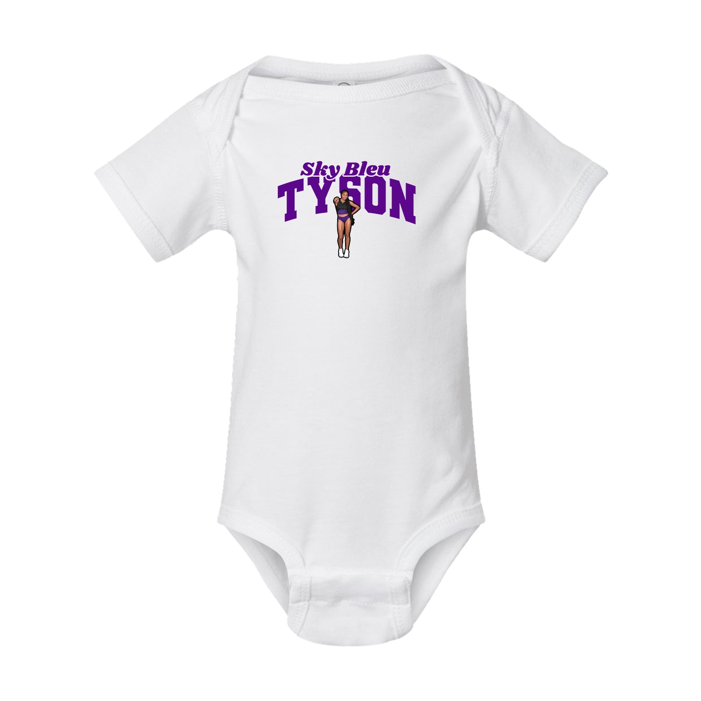Baby Onesie — Signature Arch in White
