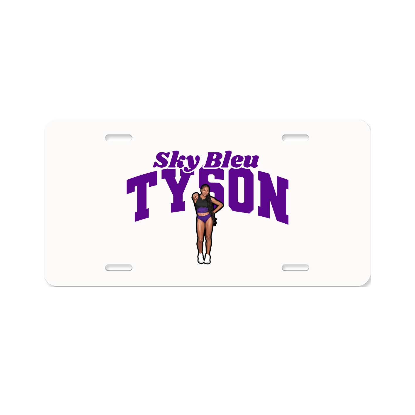 License Plate — Signature Arch in Classic