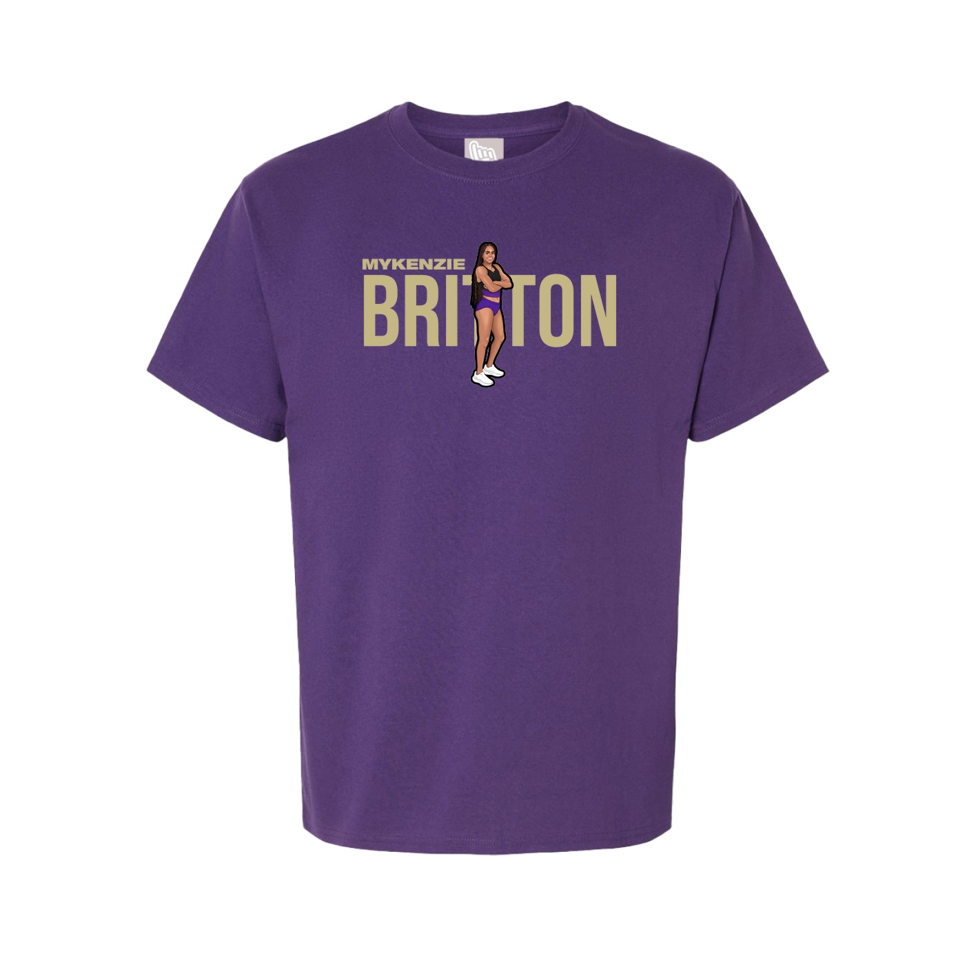 Tee — Player Name in Purple