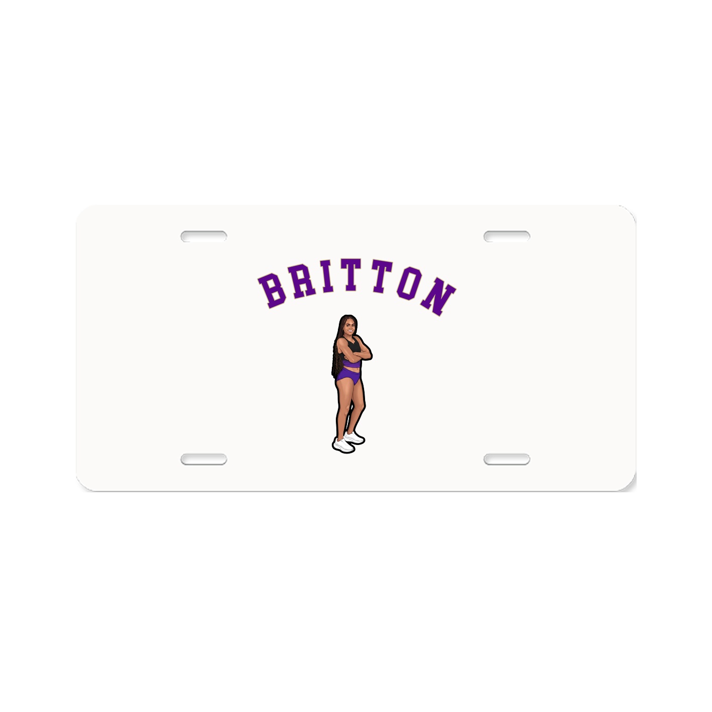 License Plate — Shirsey Arch in Classic