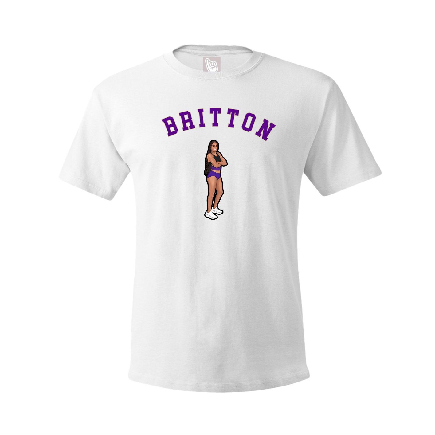 Youth Tee — Shirsey Arch in White
