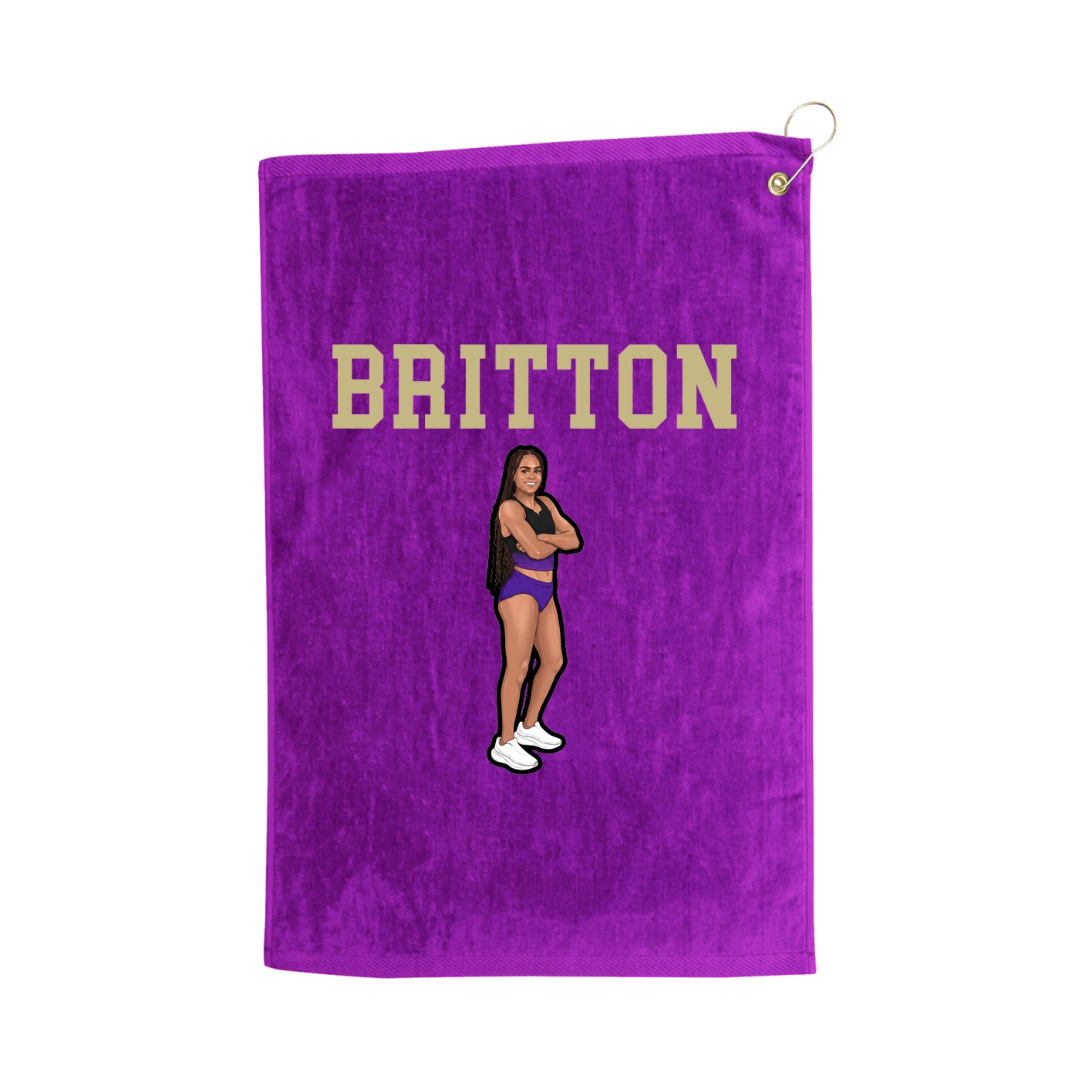 Golf Towel — Shirsey in Purple