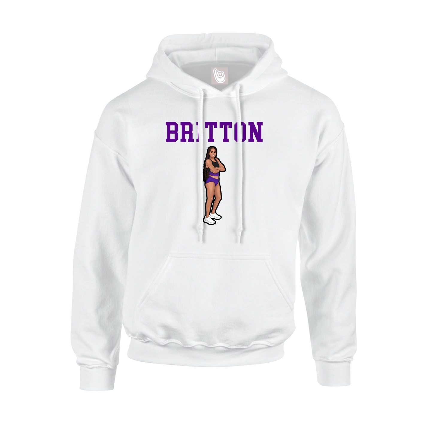Youth Hoodie — Shirsey in White