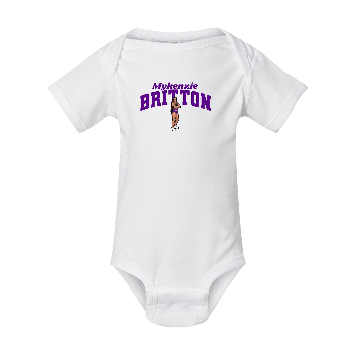 Baby Onesie — Signature Arch in White