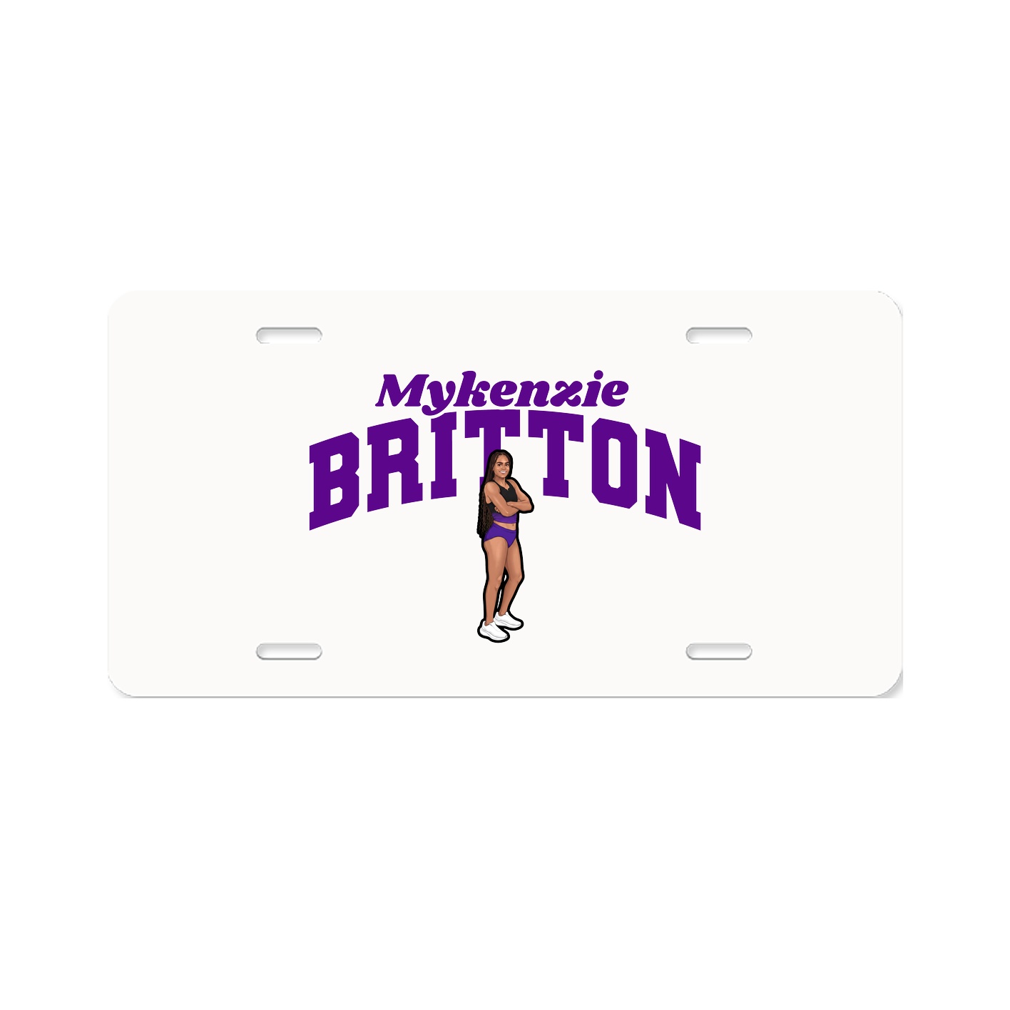 License Plate — Signature Arch in Classic