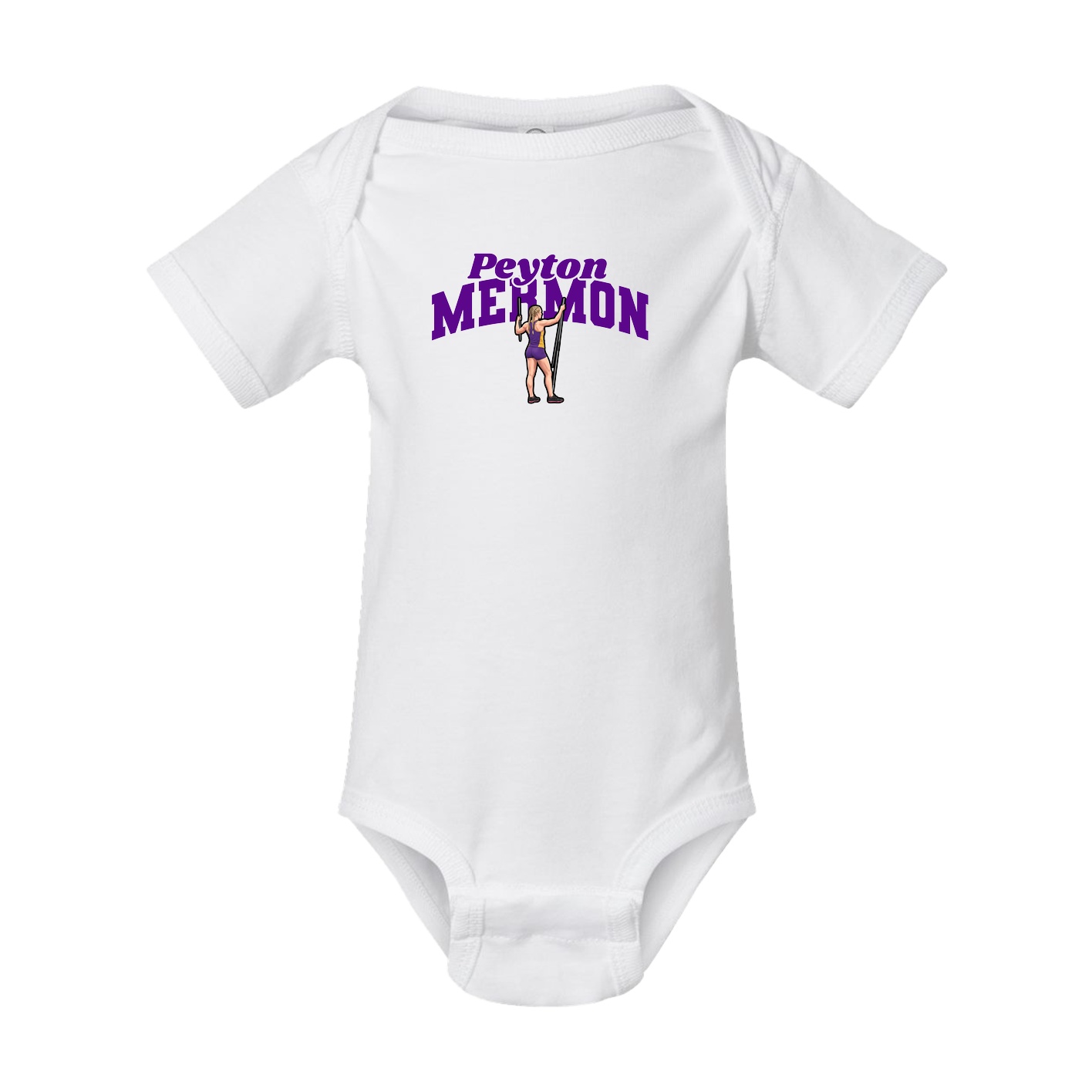 Baby Onesie — Signature Arch in White