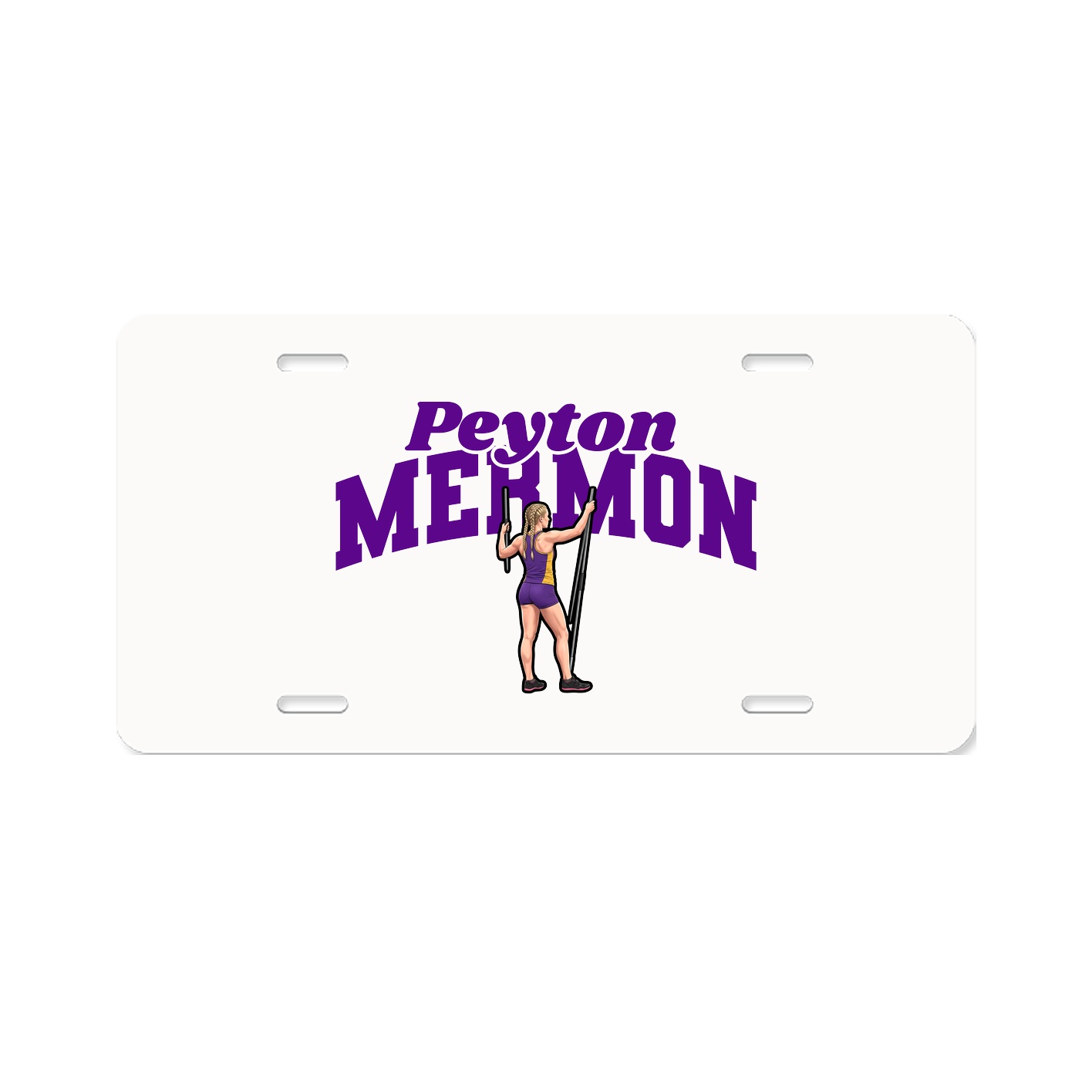 License Plate — Signature Arch in Classic