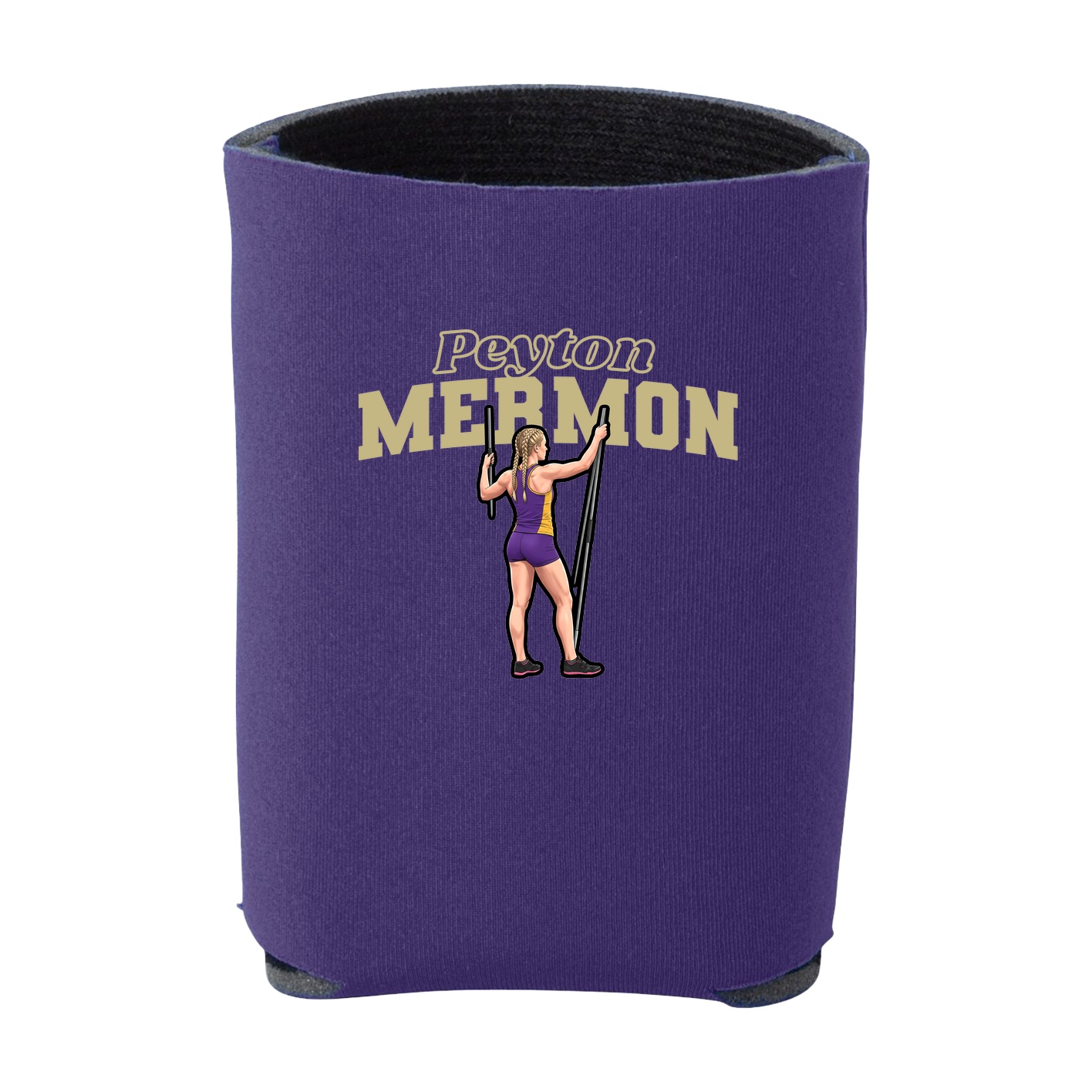 Can Holder — Name Arch in Purple