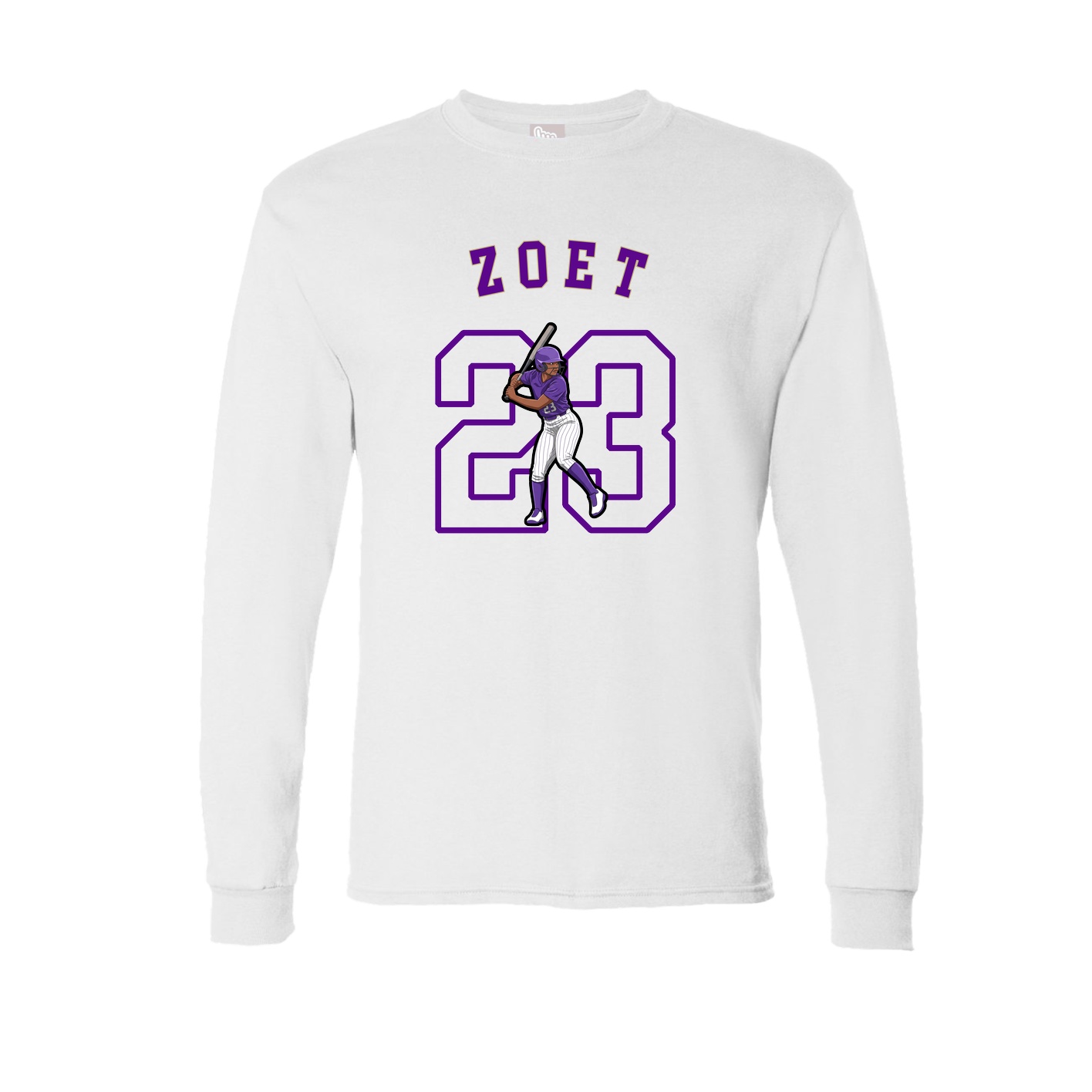 Long Sleeve Tee — Shirsey Arch in White