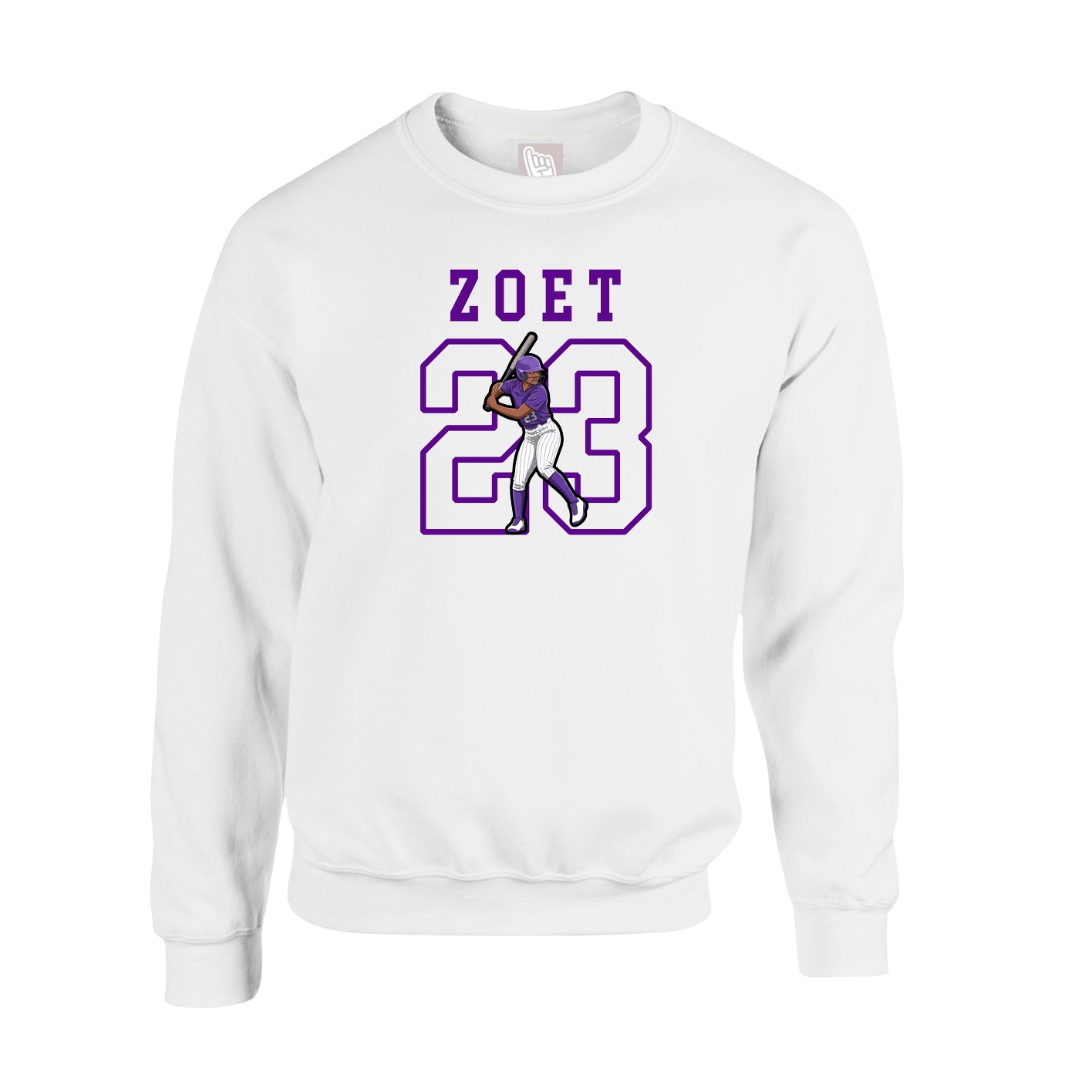 Fleece Crew — Shirsey in White