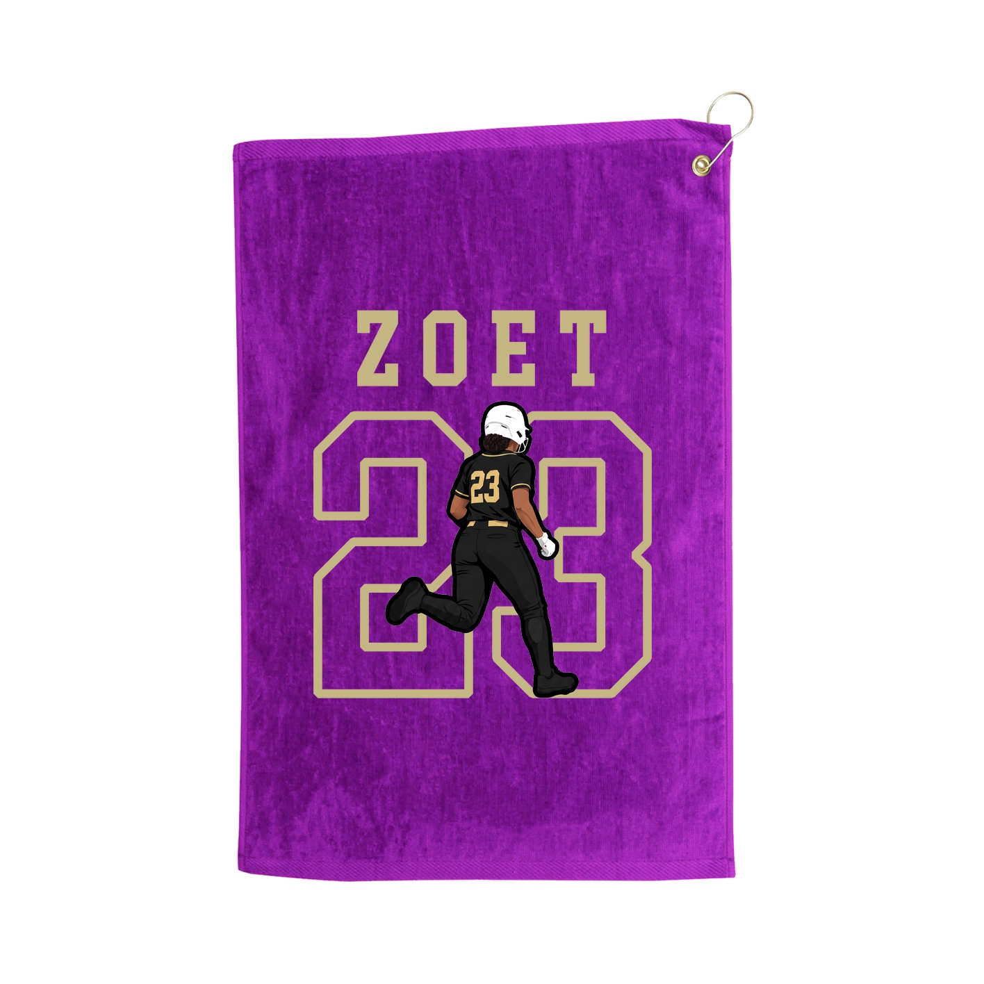 Golf Towel — Shirsey in Purple