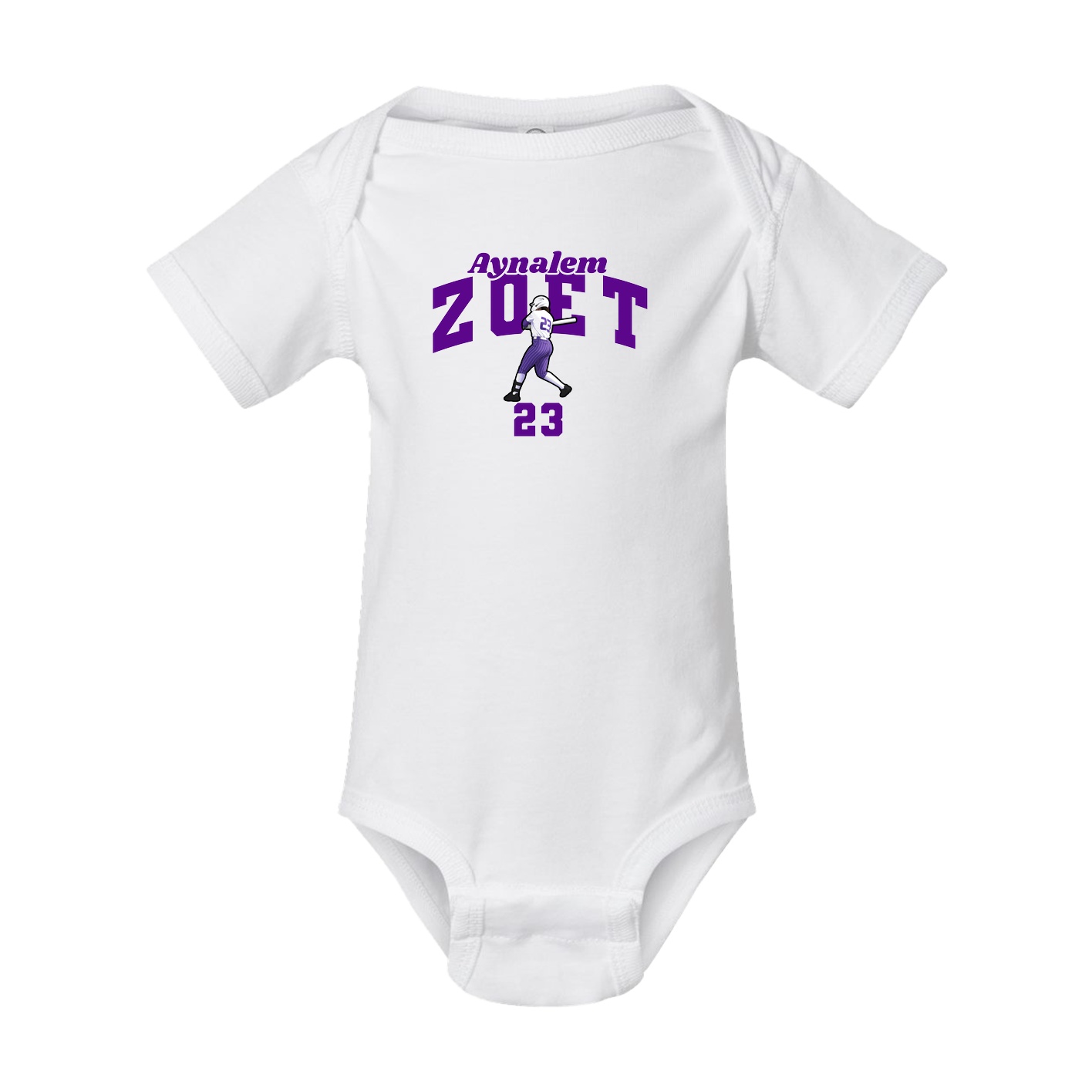 Baby Onesie — Signature Arch in White