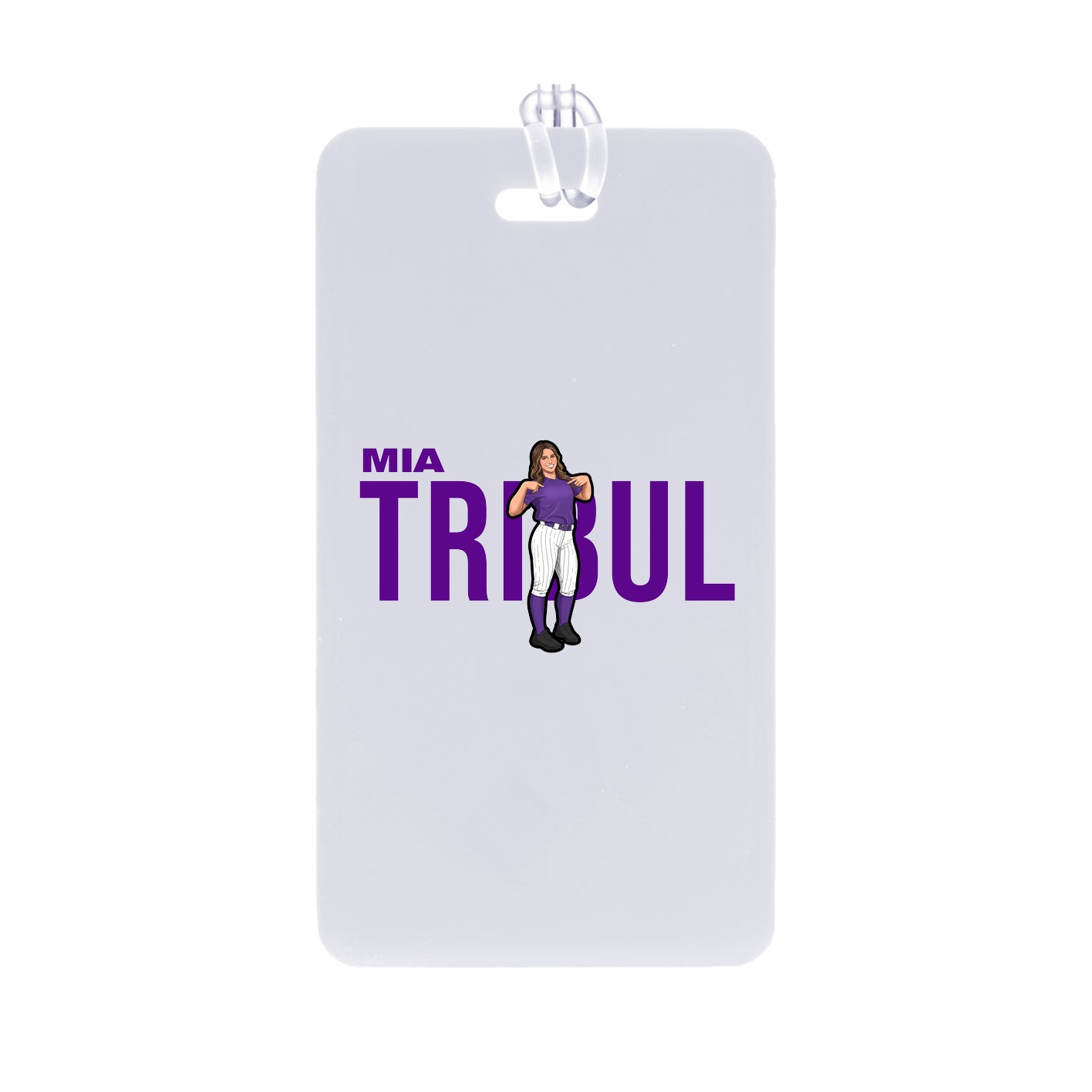 Bag Tag — Player Name in Classic