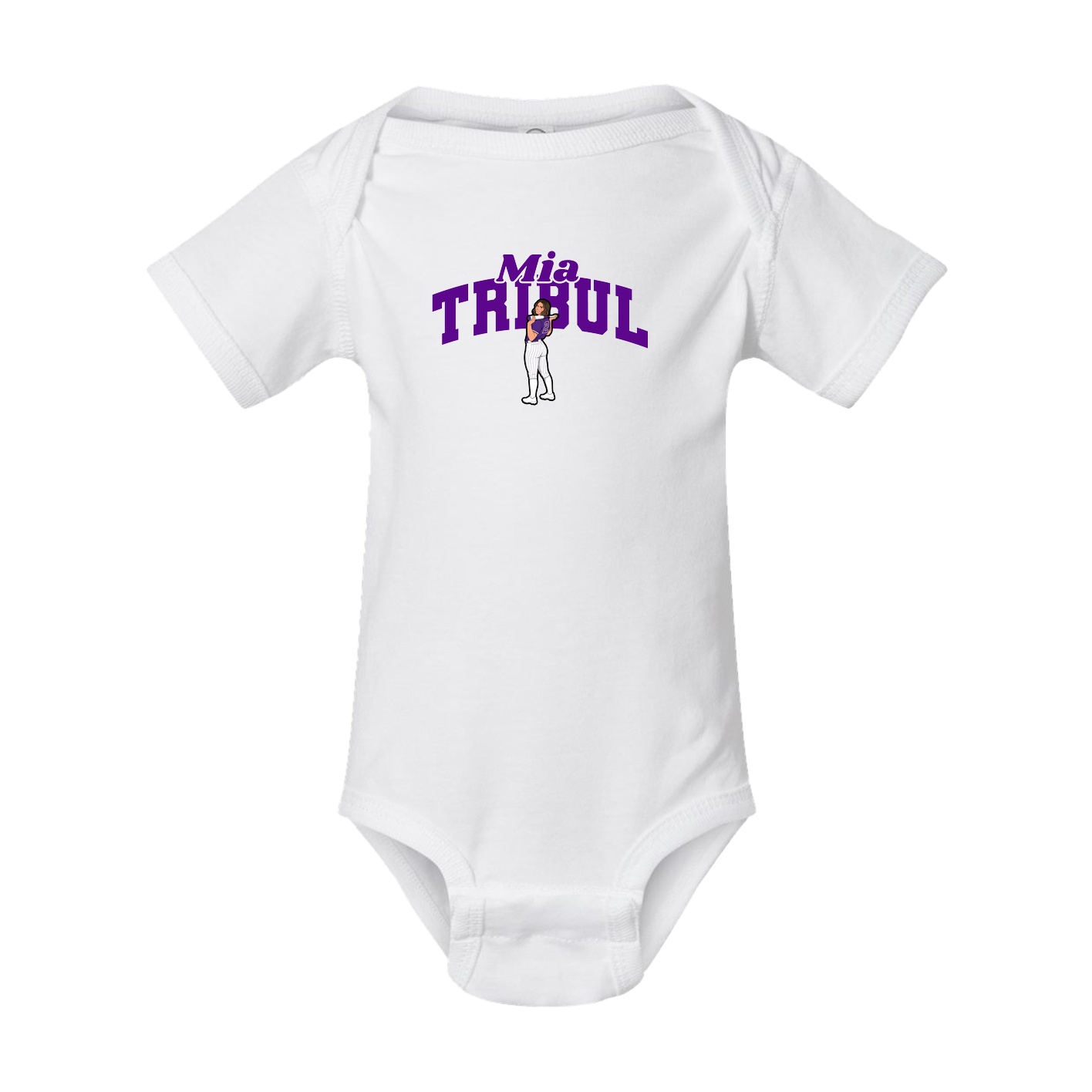 Baby Onesie — Signature Arch in White