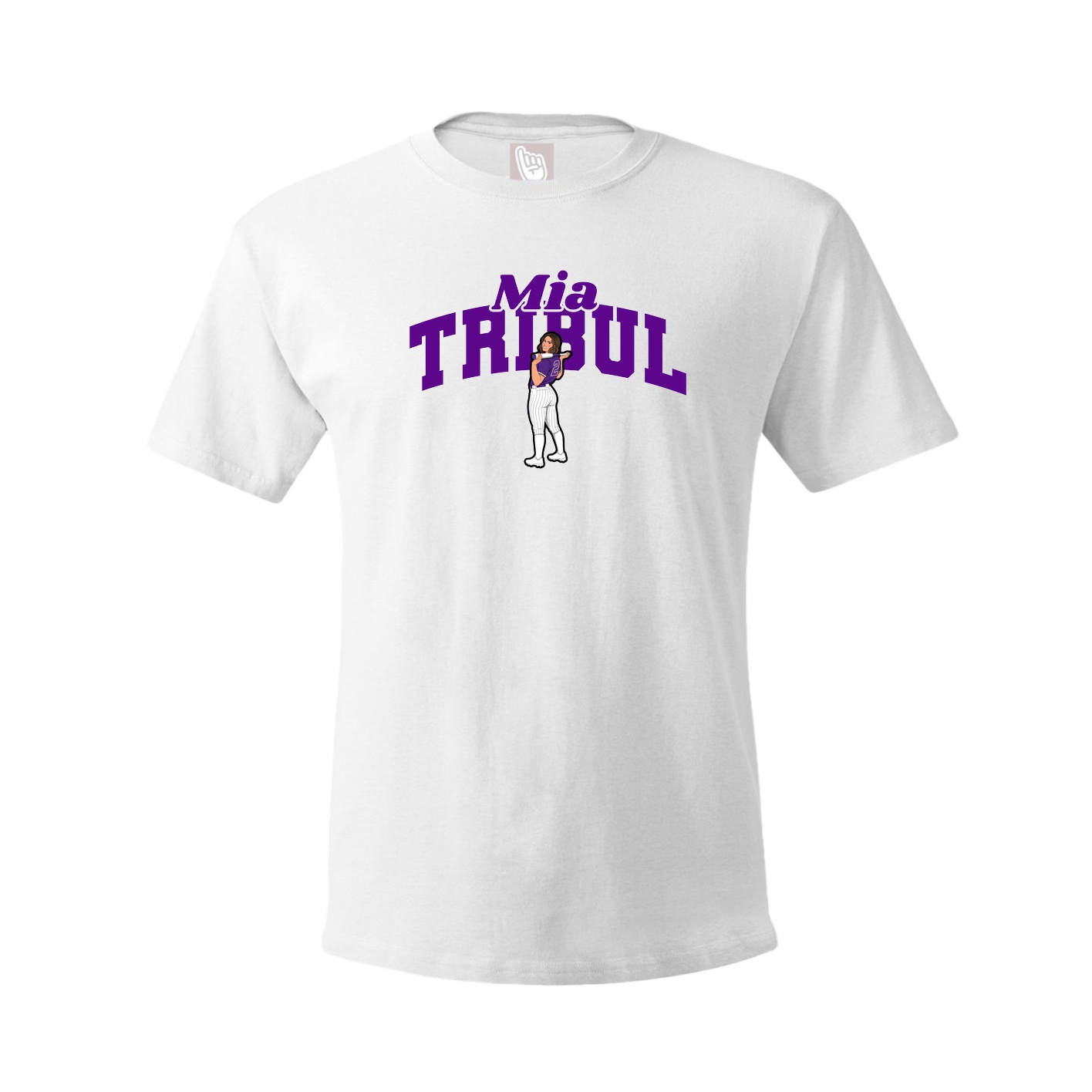Tee — Signature Arch in White