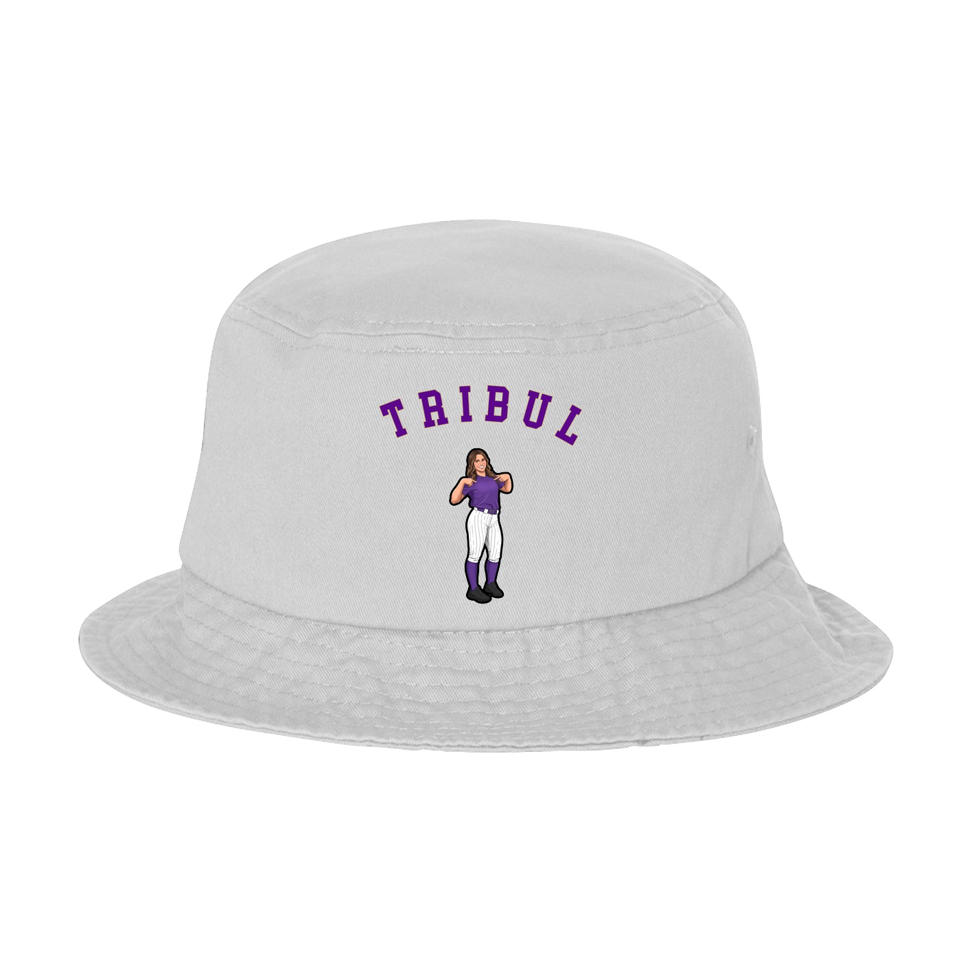 Bucket Cap — Shirsey Arch in White