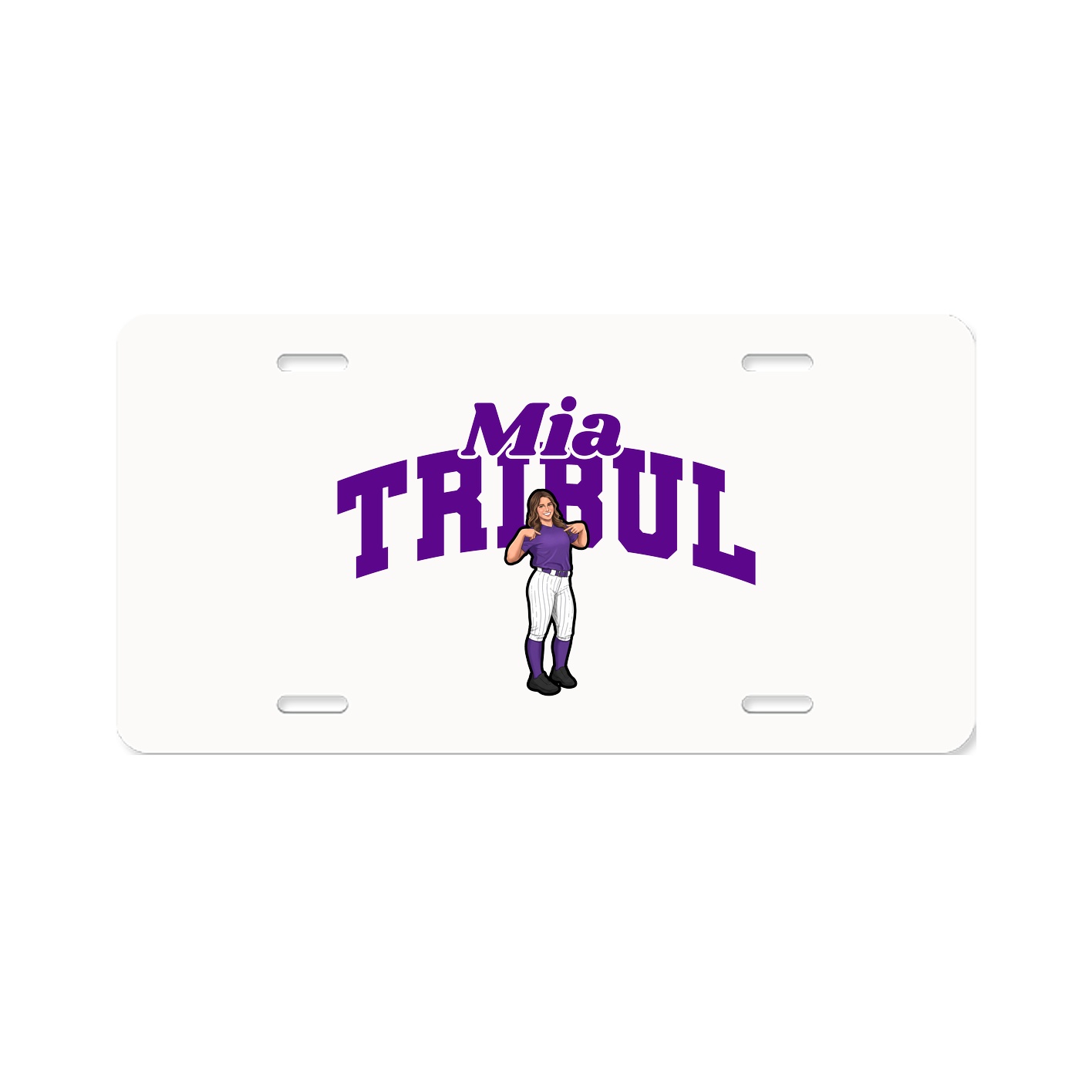 License Plate — Signature Arch in Classic