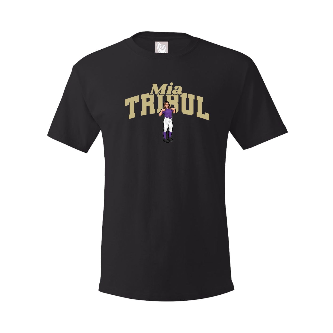 Tee — Signature Arch in Black