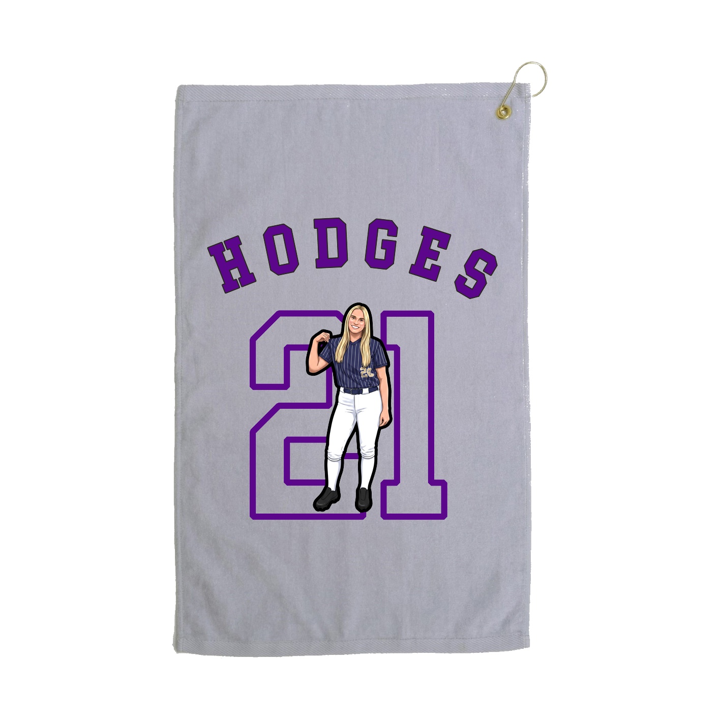 Golf Towel — Shirsey Arch in Grey