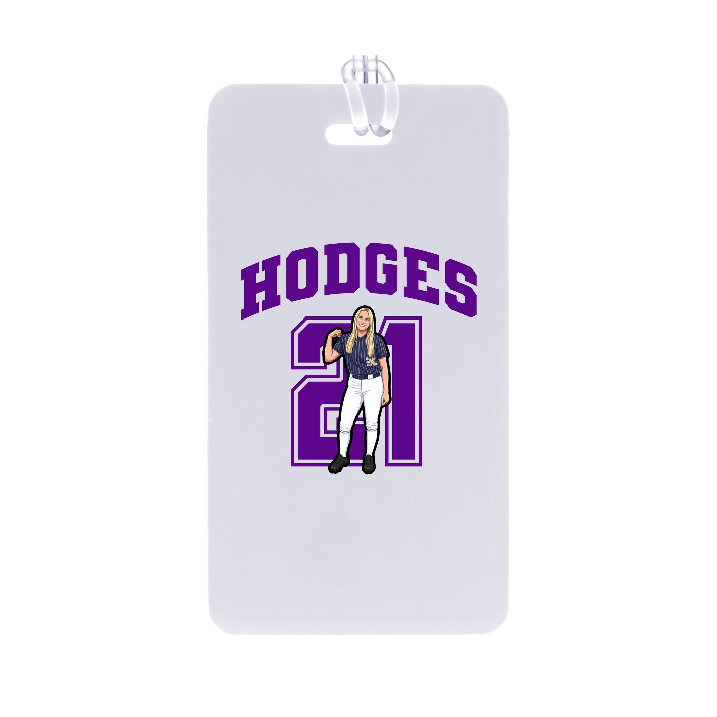 Bag Tag — Number in Classic