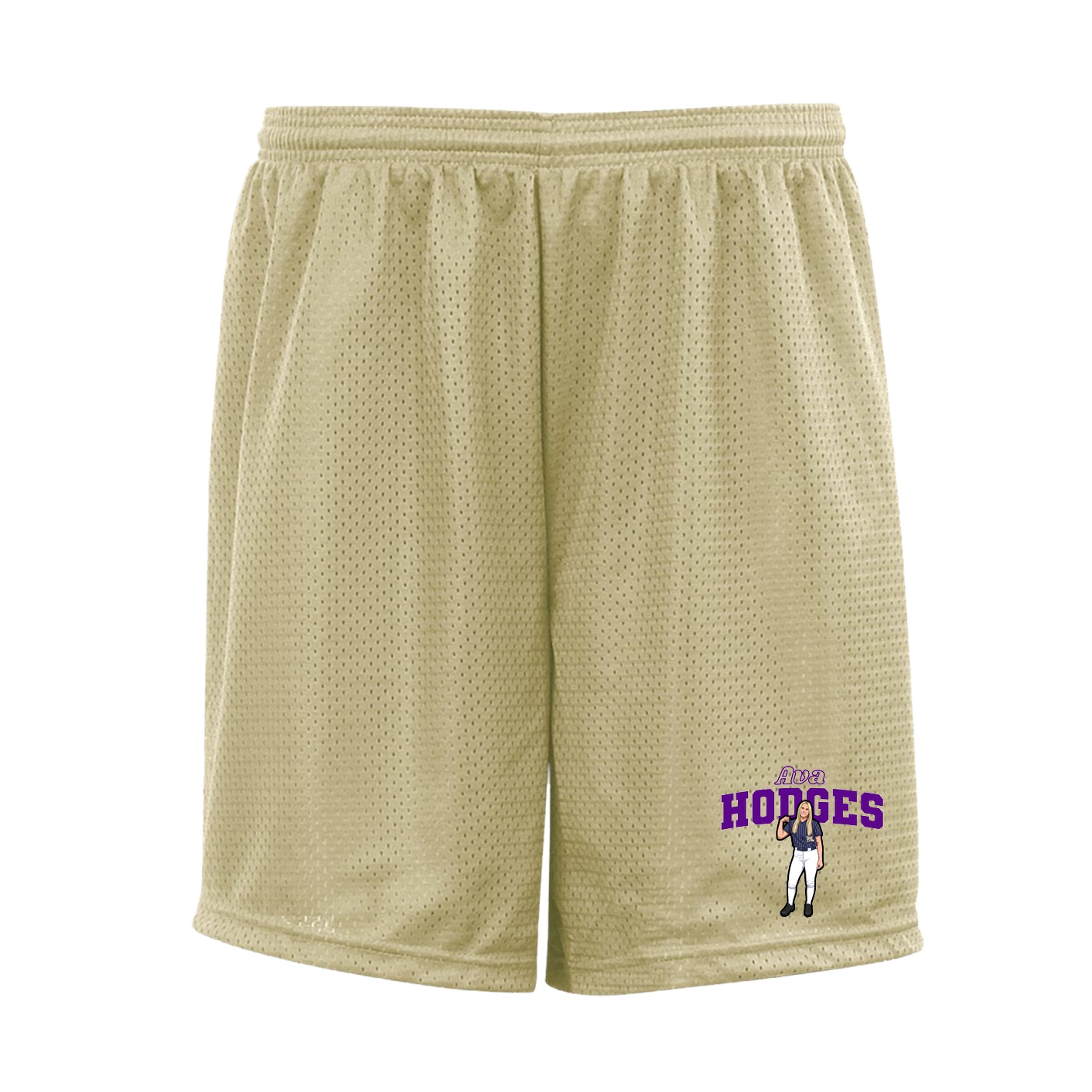 Shorts — Name Arch in Vegas Gold