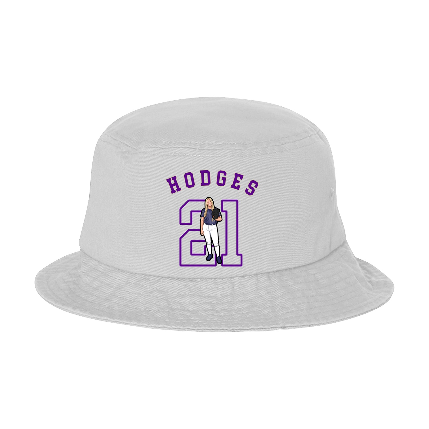 Bucket Cap — Shirsey Arch in White