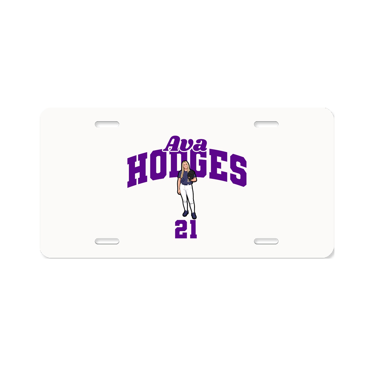 License Plate — Signature Arch in Classic