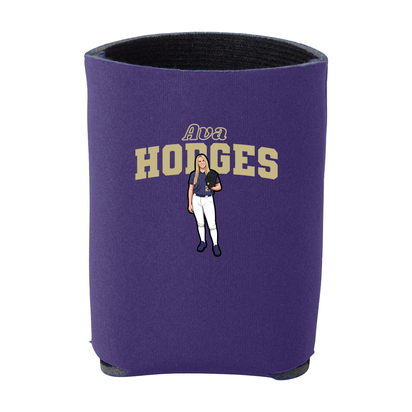 Can Holder — Name Arch in Purple