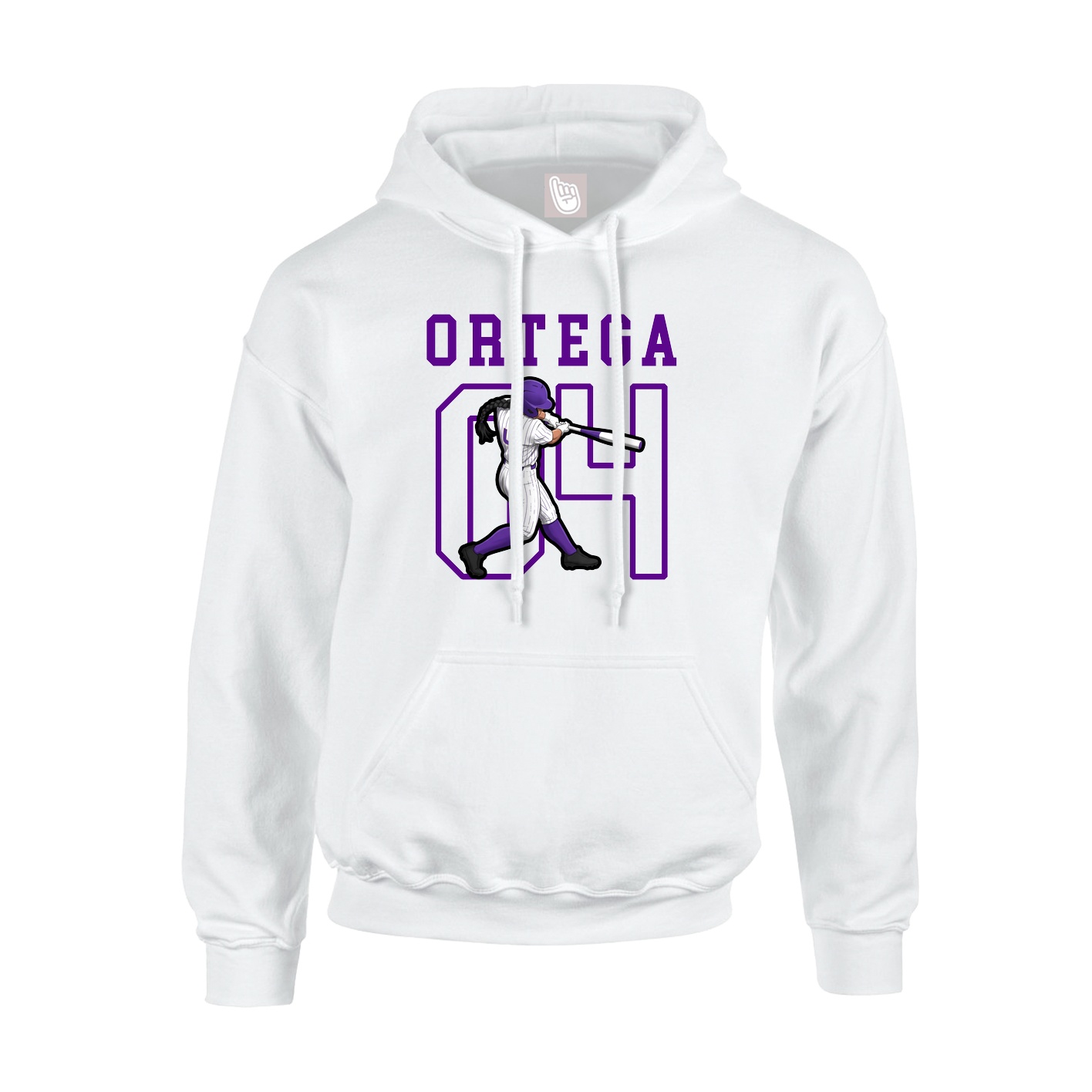 Hoodie — Shirsey in White