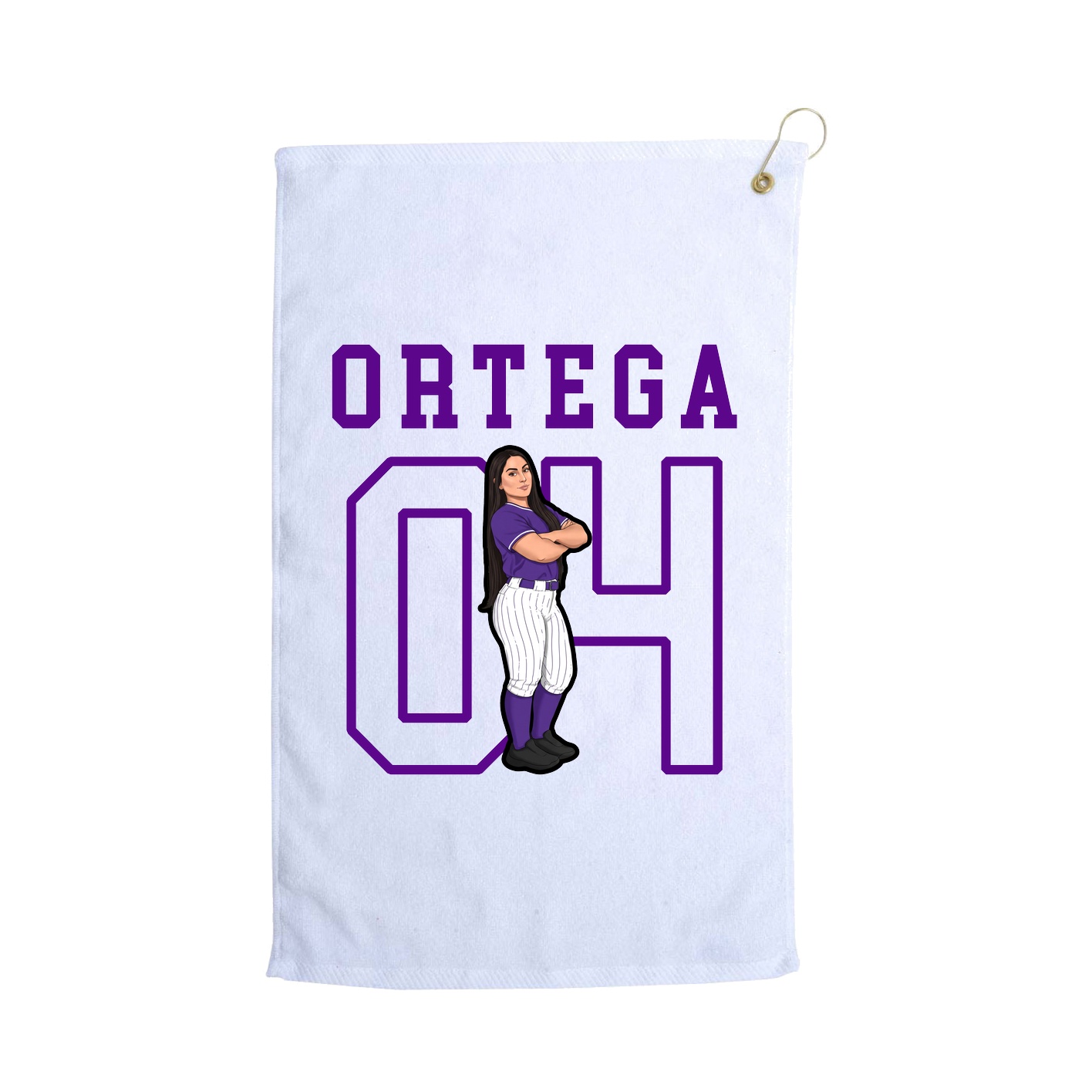 Golf Towel — Shirsey in White