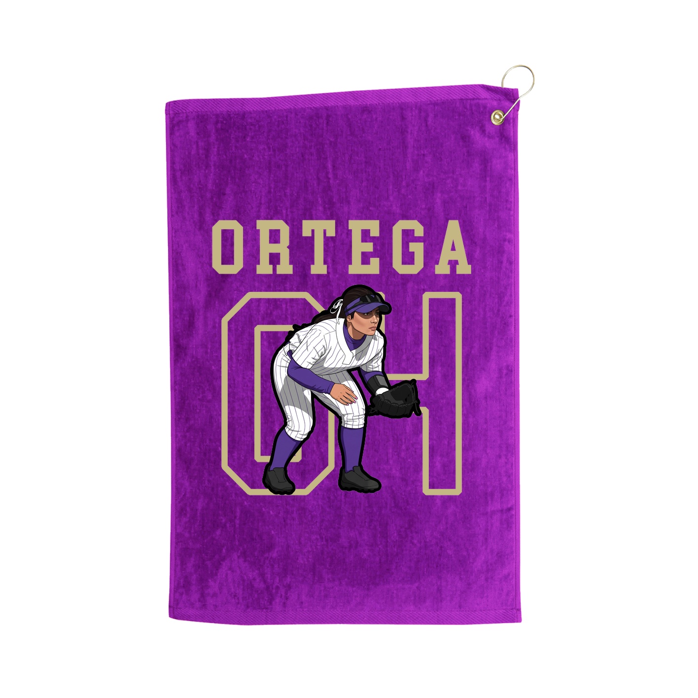 Golf Towel — Shirsey in Purple