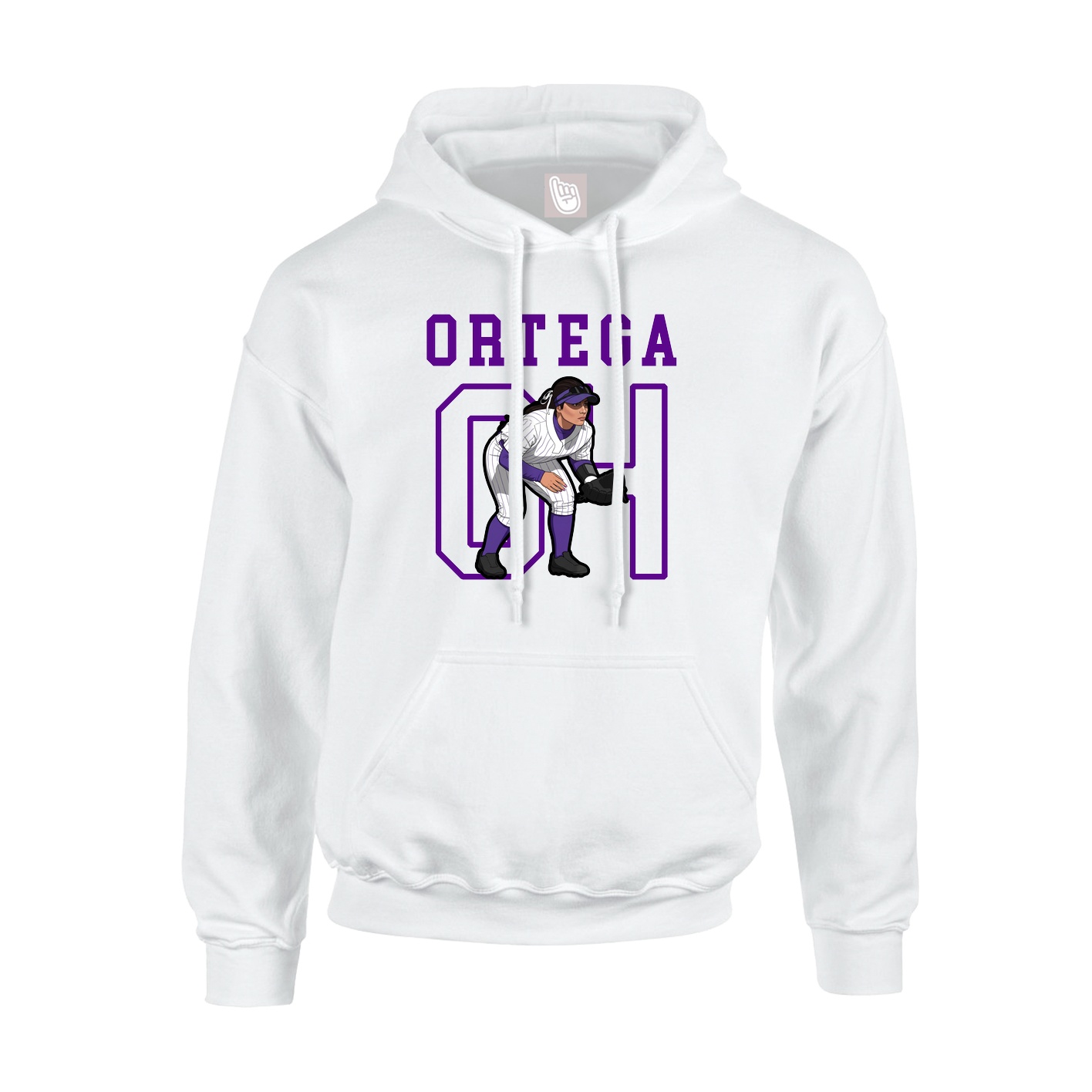 Youth Hoodie — Shirsey in White