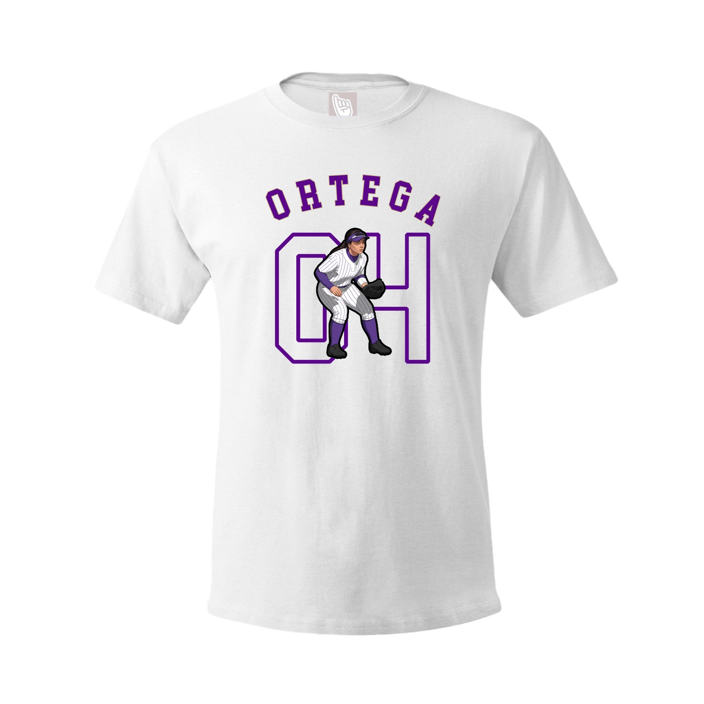 Youth Tee — Shirsey Arch in White