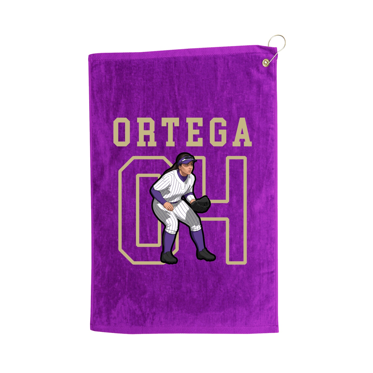 Golf Towel — Shirsey in Purple