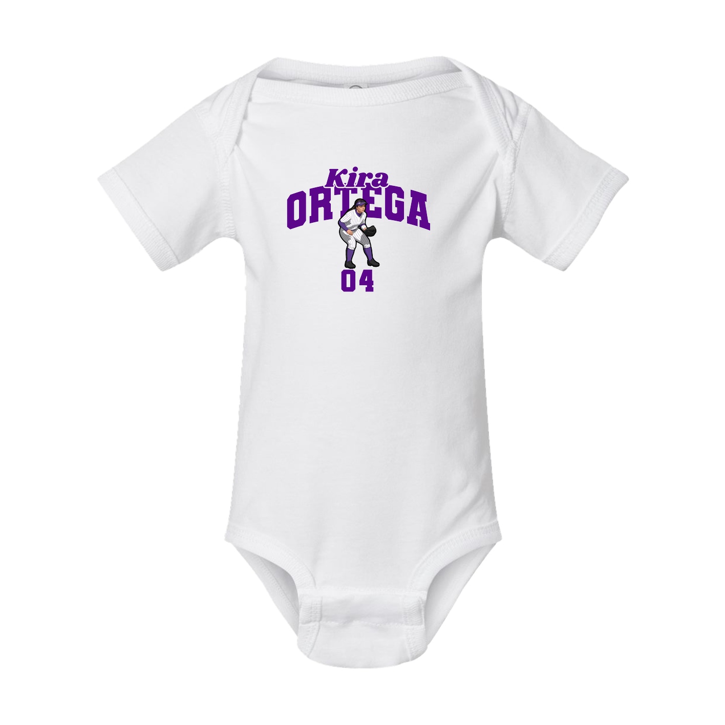 Baby Onesie — Signature Arch in White