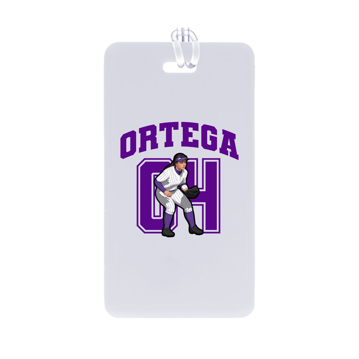 Bag Tag — Number in Classic