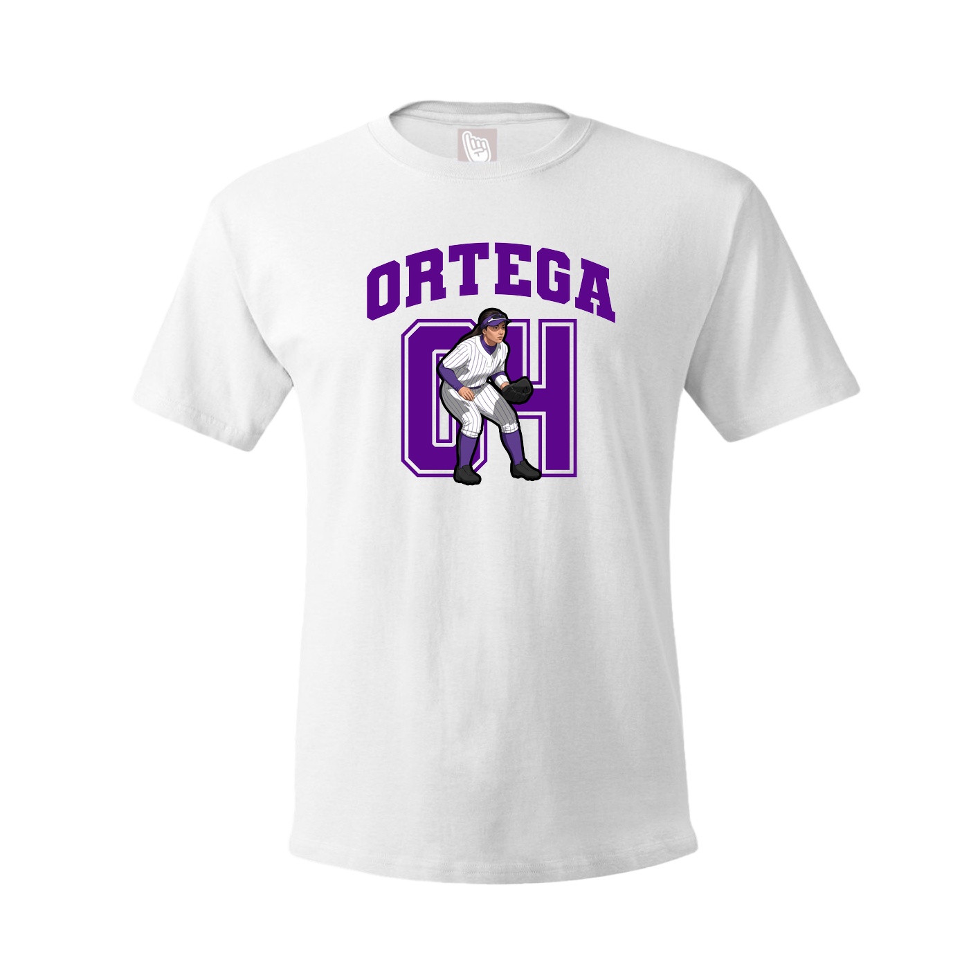 Tee — Number in White