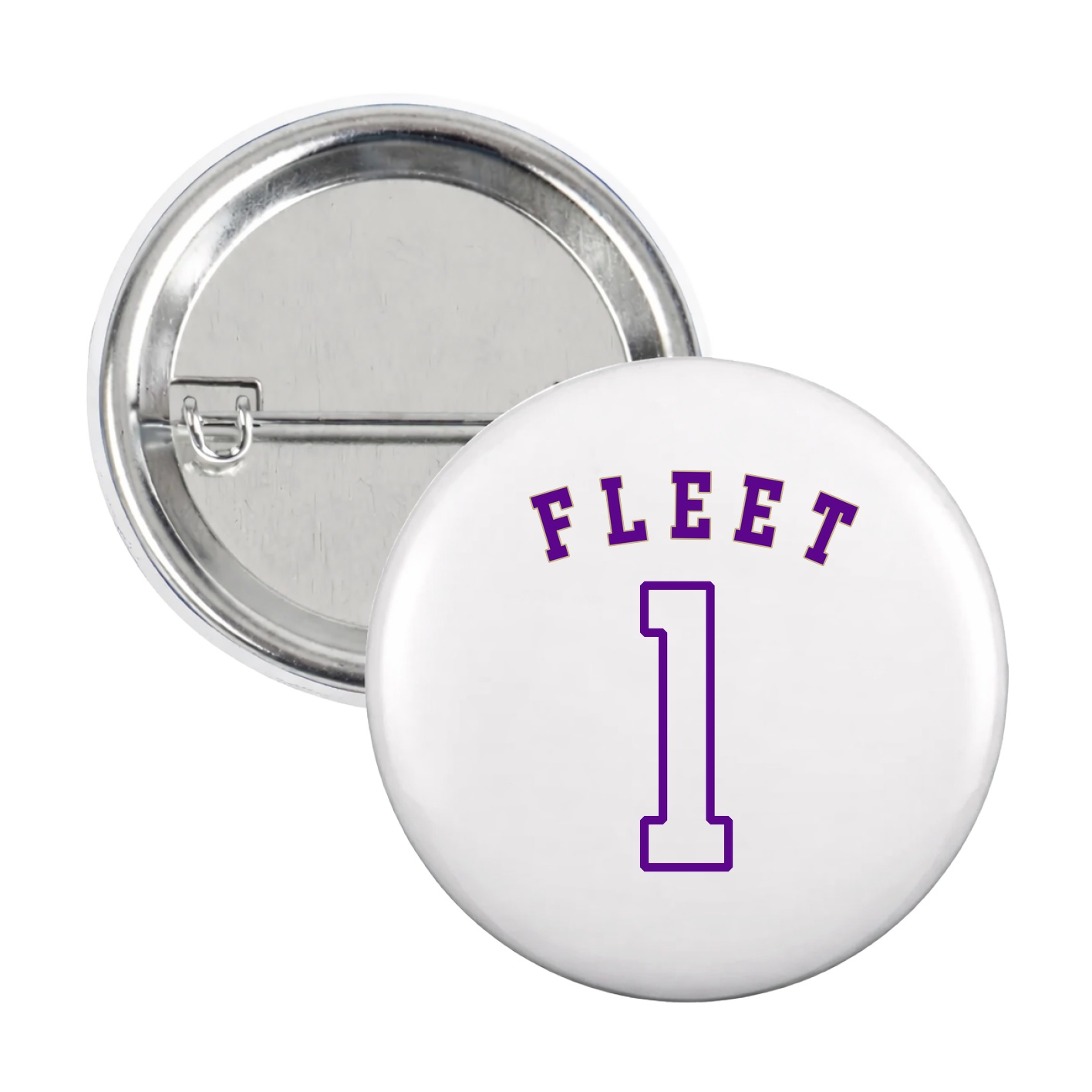 Game Day Button — Shirsey Arch in White