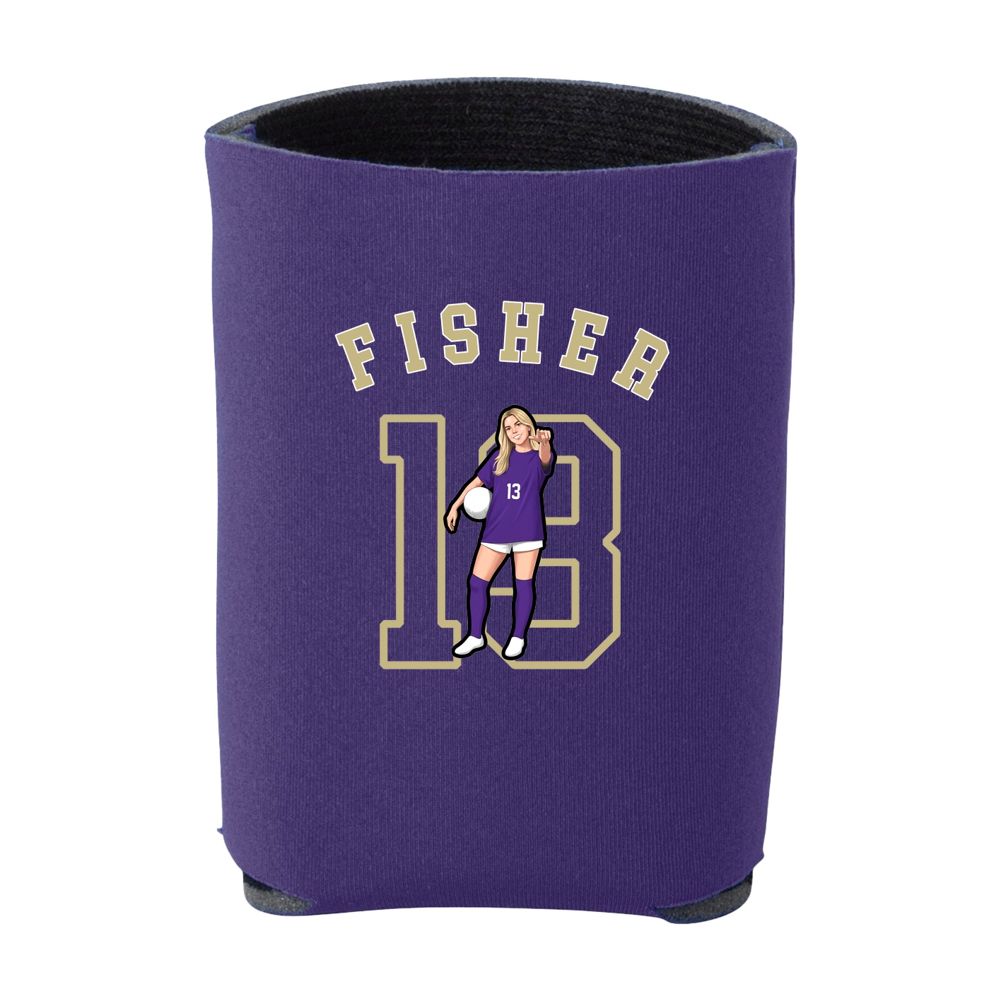 Can Holder — Shirsey Arch in Purple