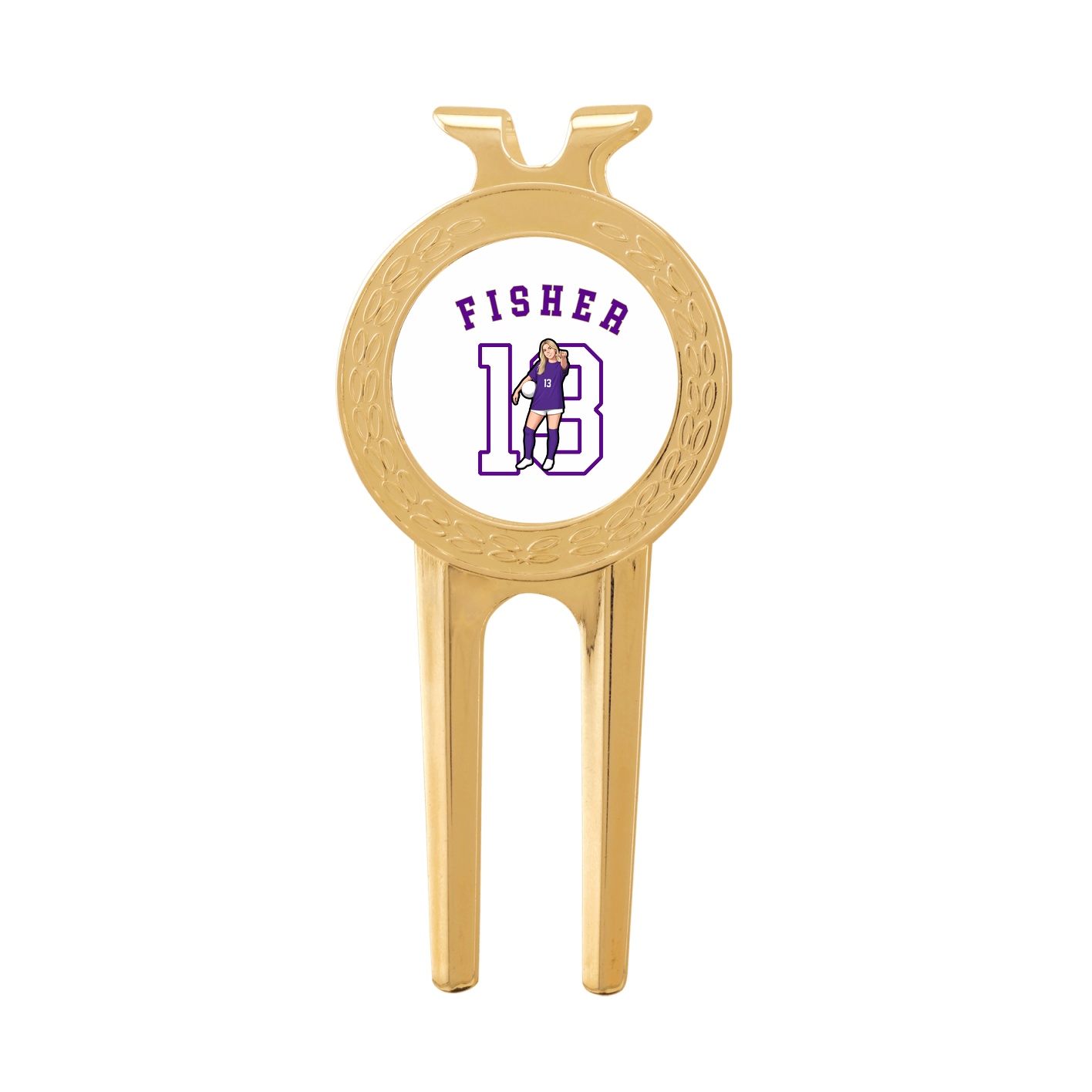 Divot Tool with Ball Marker — Shirsey Arch in Classic