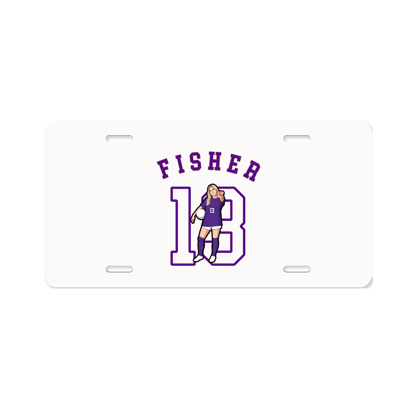 License Plate — Shirsey Arch in Classic