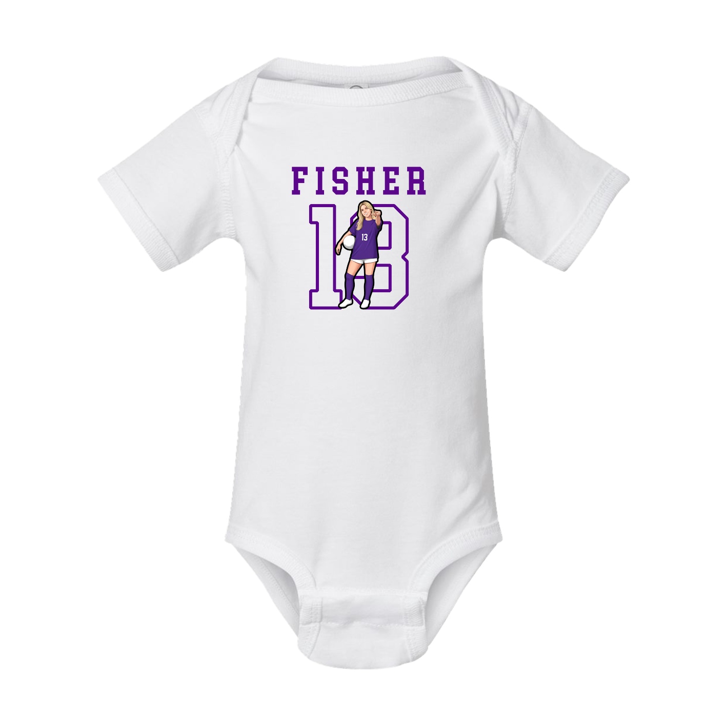 Baby Onesie — Shirsey in White